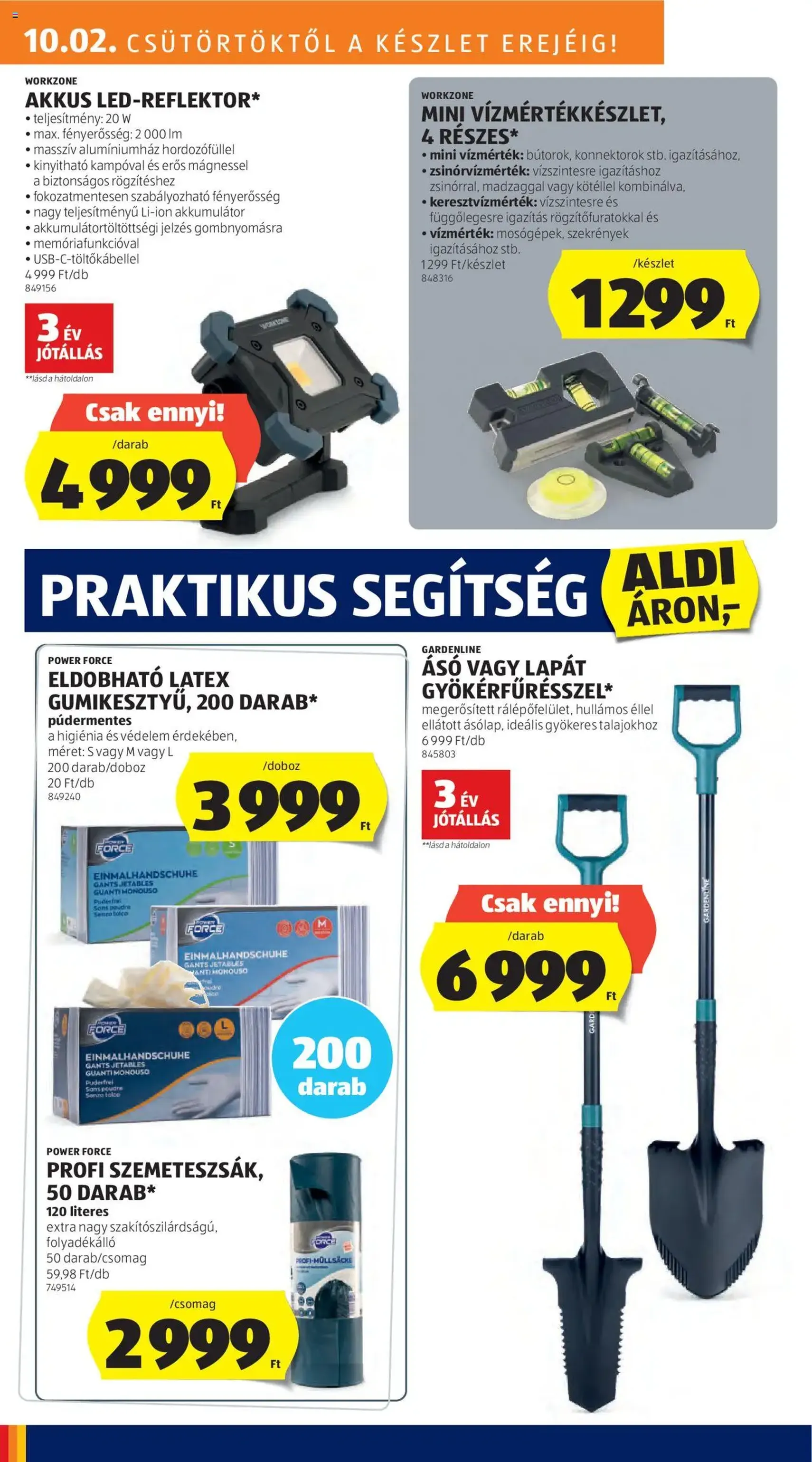 Aldi Akciós újság - 2025.10.02. érvényes szórólap 22 oldal 40 oldalból Aldi Akciós újság - 2025.10.02. érvényes szórólap 22 oldal 40 oldalból