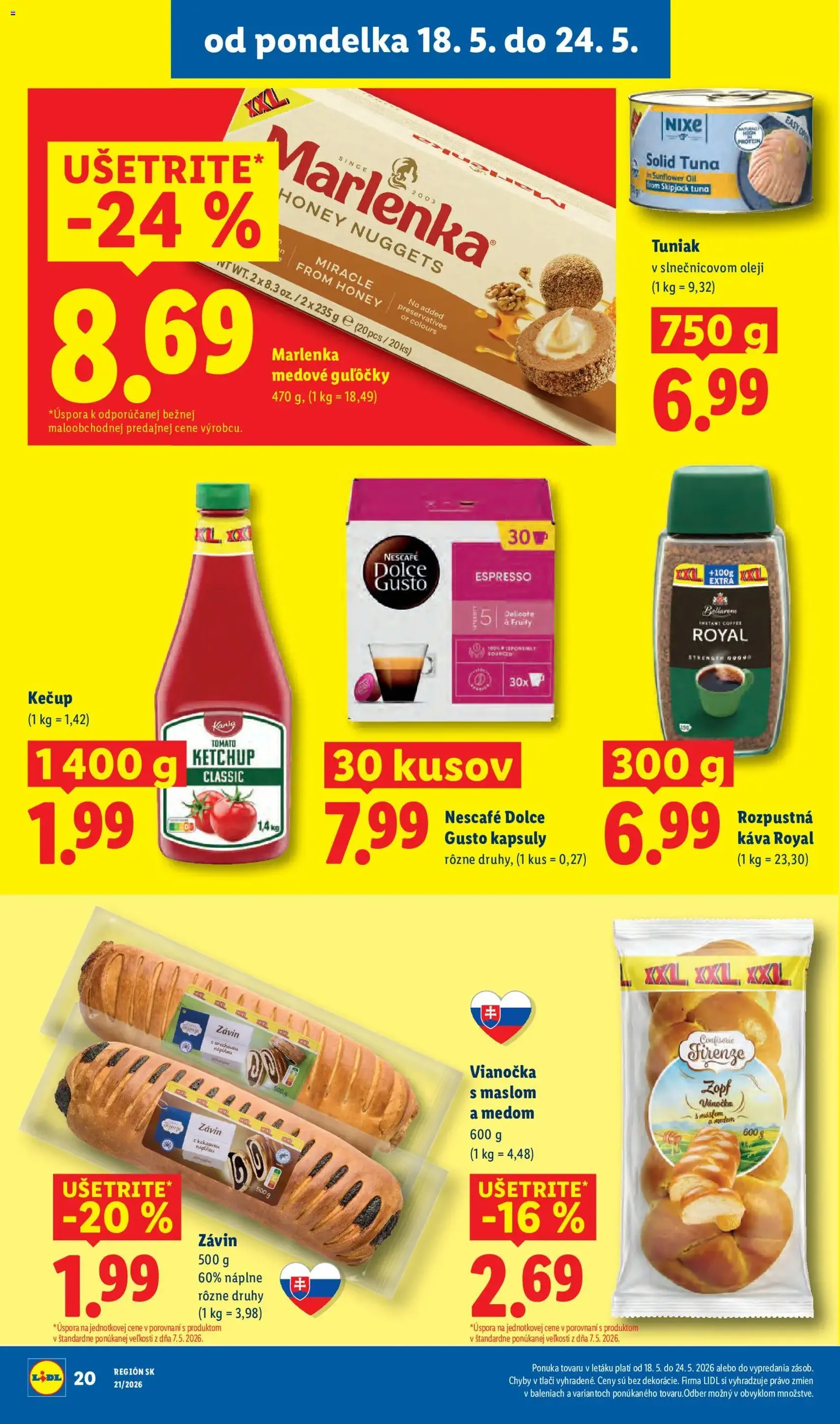 Lidl leták - platný leták od 18.05.2026 strana 26 z 97