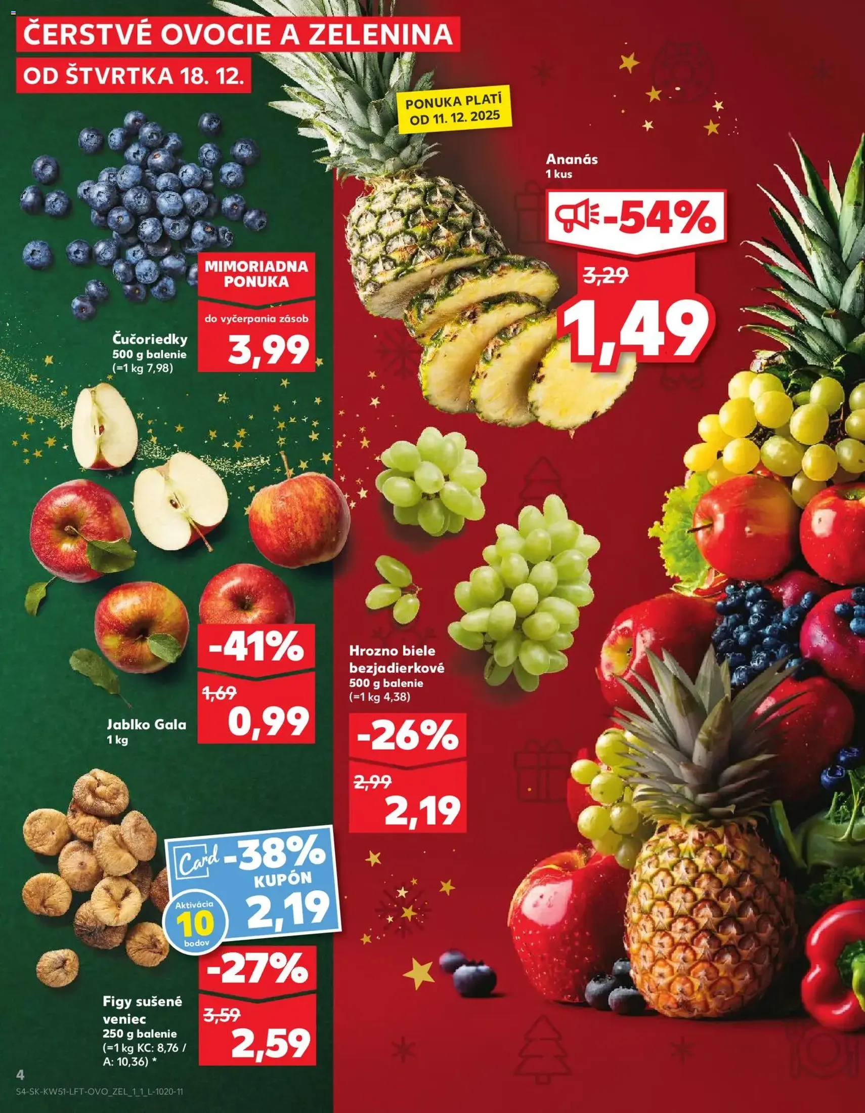 Kaufland SK Akciós újság - 2025.12.18. érvényes szórólap 4 oldal 78 oldalból