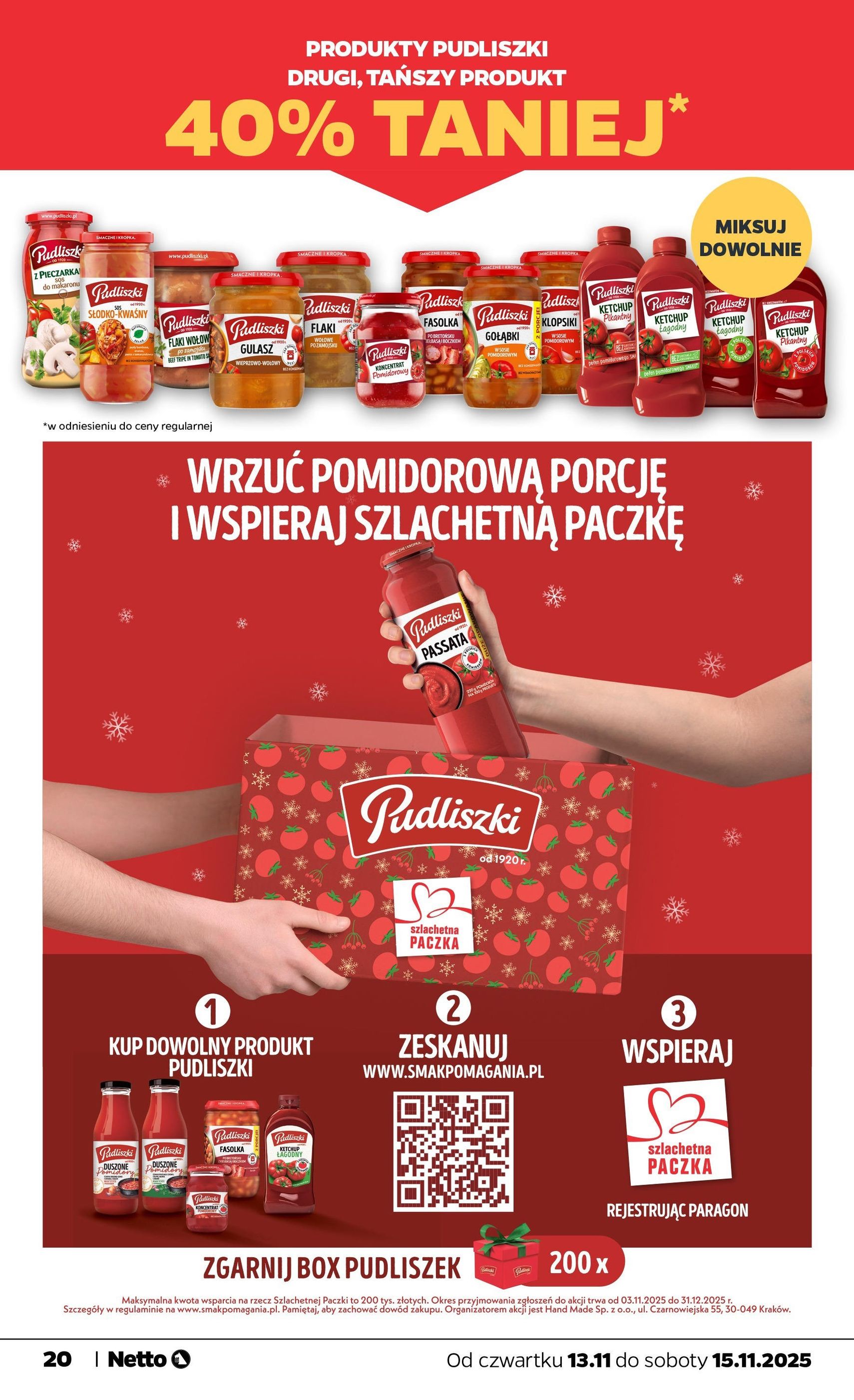 Netto gazetka - Spożywcza - ważny gazetka od 13.11.2025 strona 20 z 24