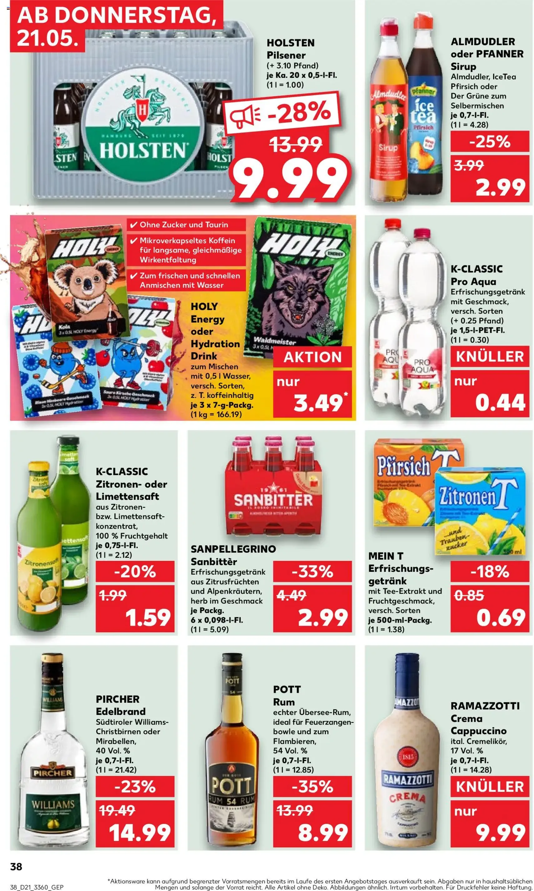 Kaufland Prospekt - Gültiger Prospekt ab 21.05.2026, Seite 38 von insgesamt 58