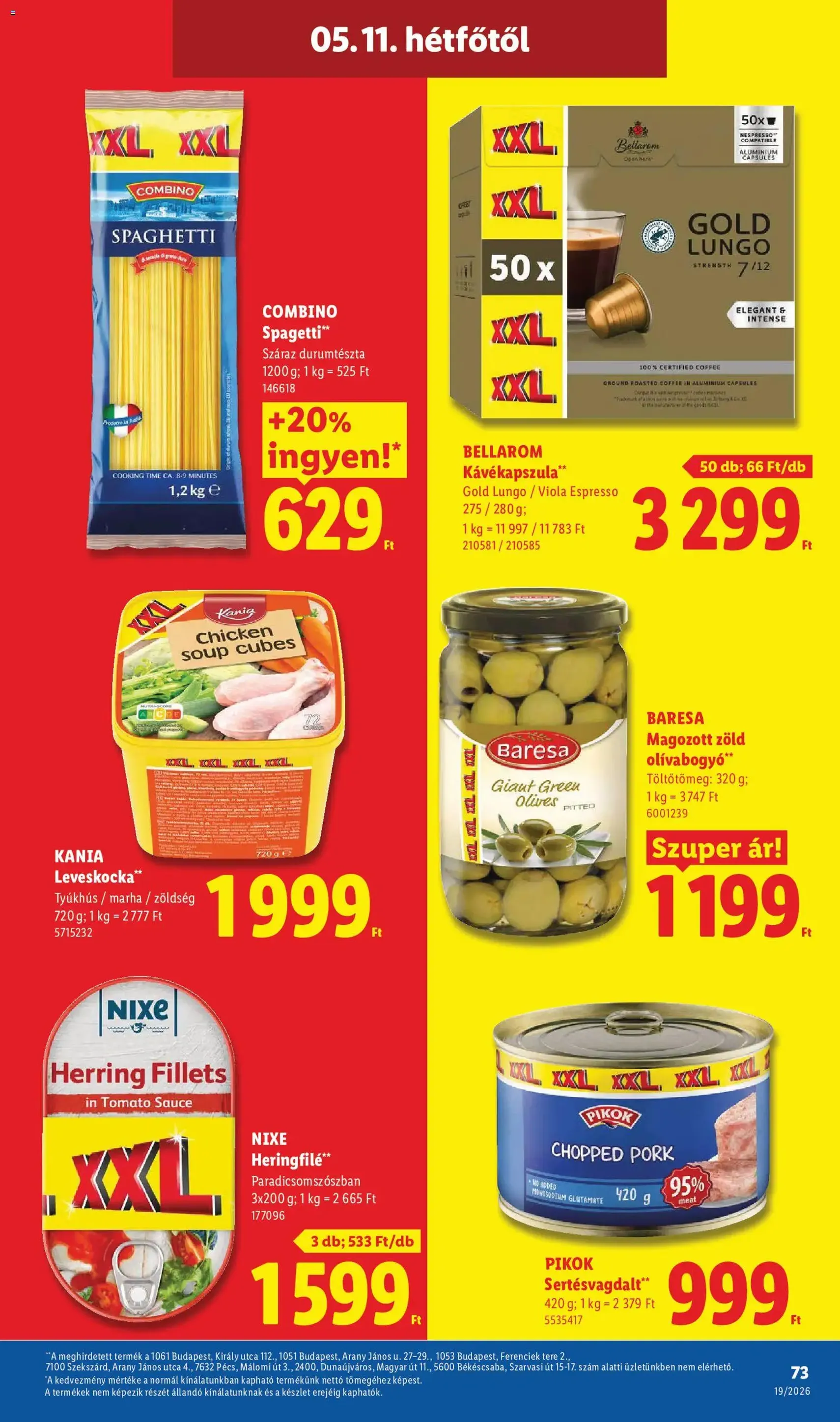 Lidl akciós újság - 2026.05.07. érvényes szórólap 73 oldal 76 oldalból