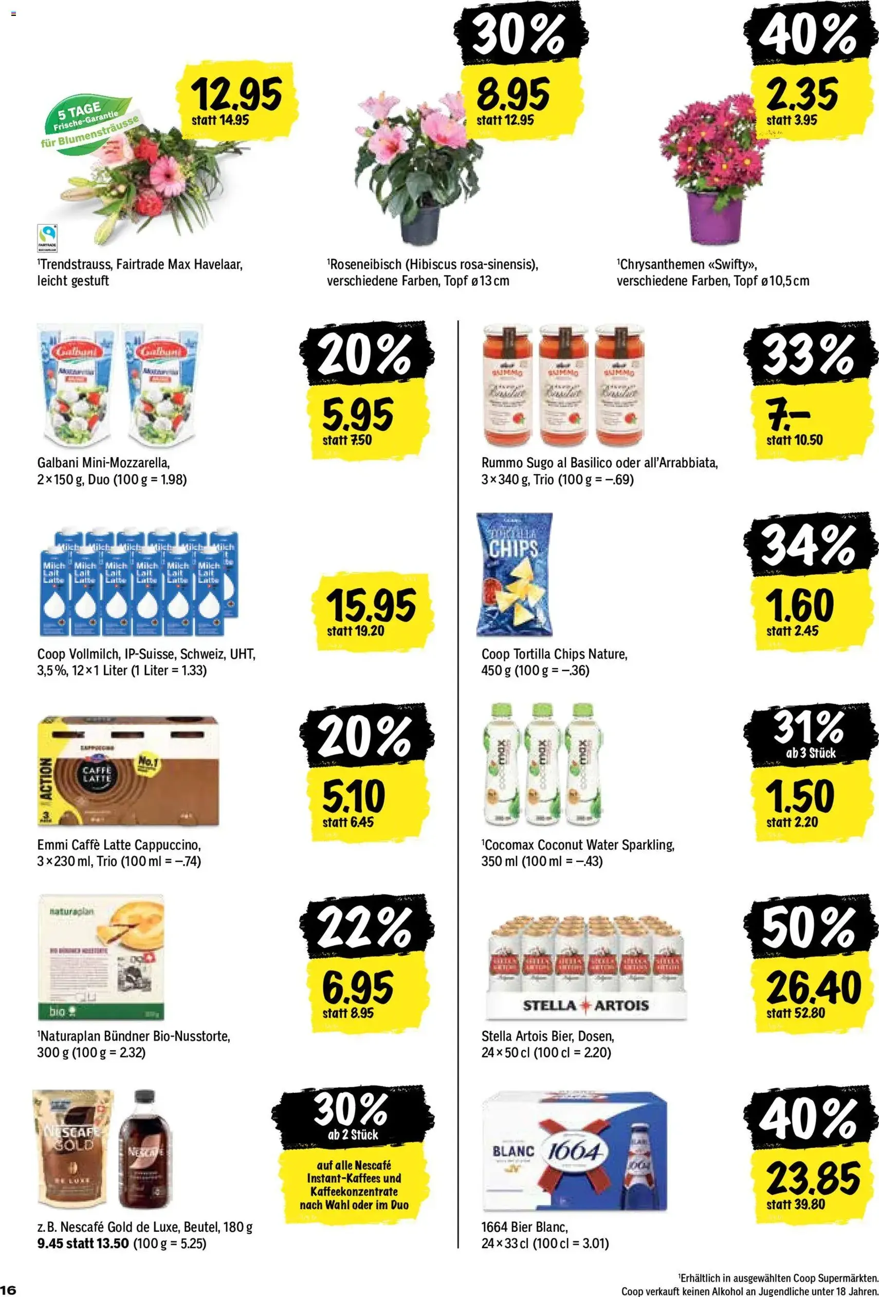Coop aktionen - Gültiger Prospekt ab 09.07.2026, Seite 16 von insgesamt 24
