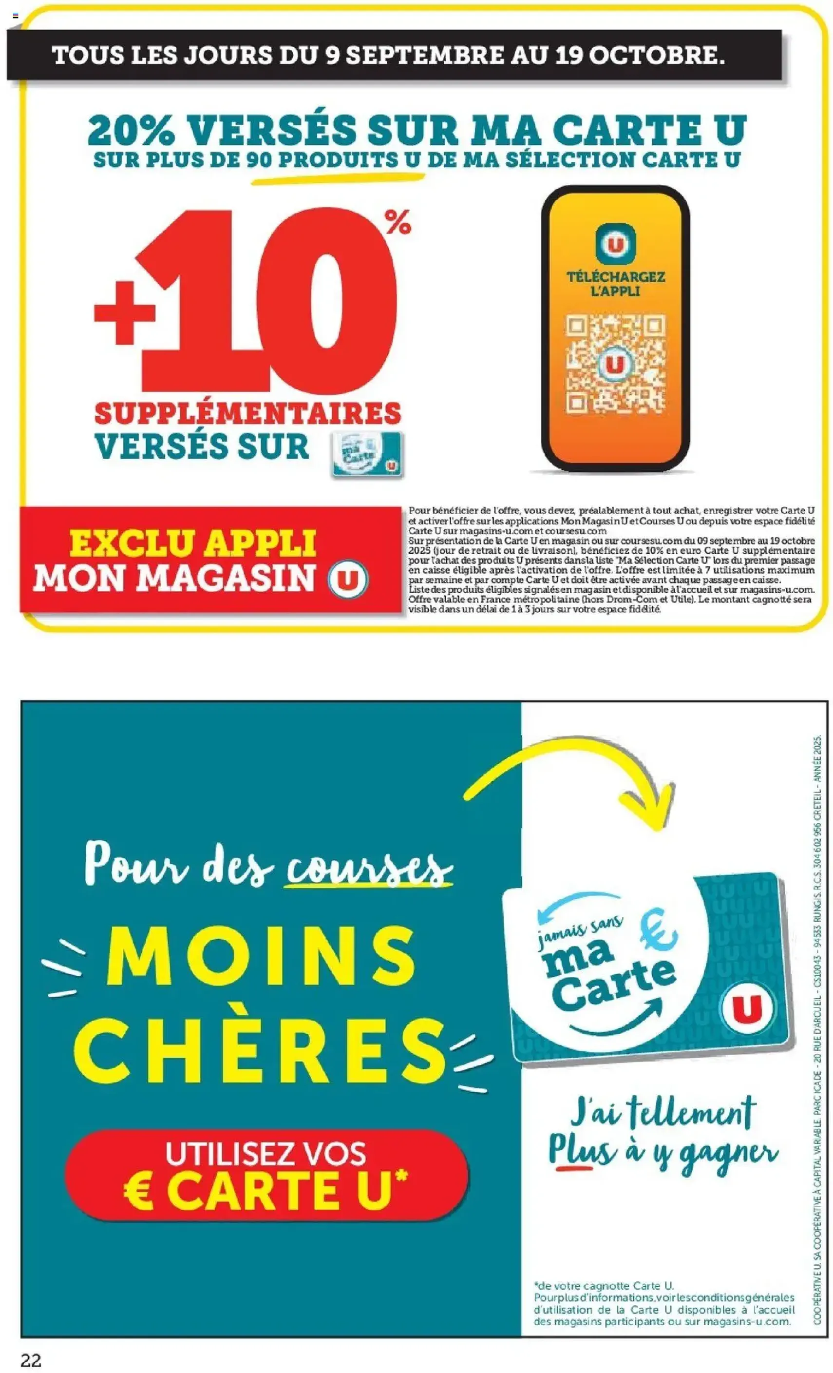 U Express catalogue - brochure valable à partir du 07/10/2025, page 22 sur 24