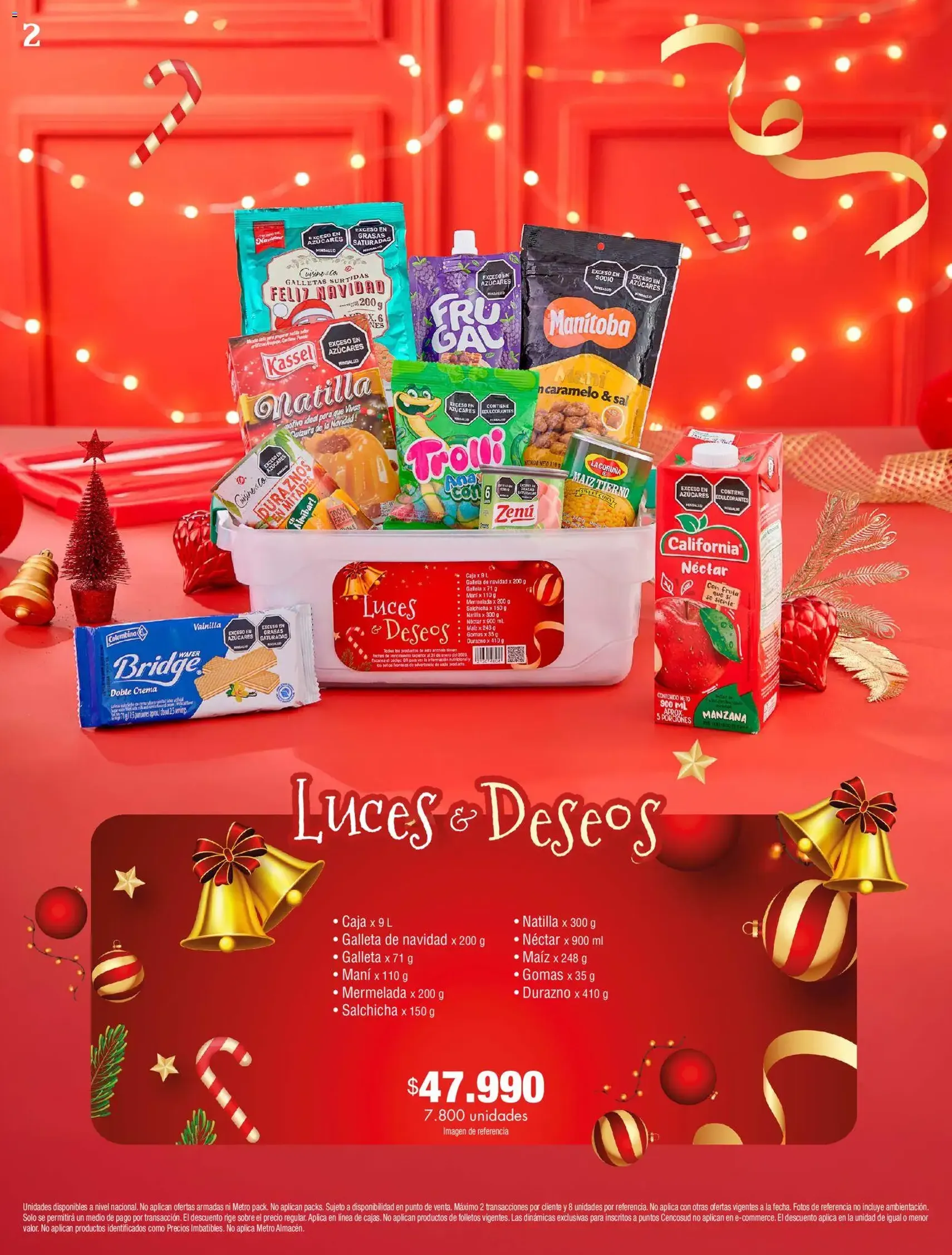 Metro - Anchetas Navideñas 2025 - folleto válido desde 13/11/2025 página 2 de 9