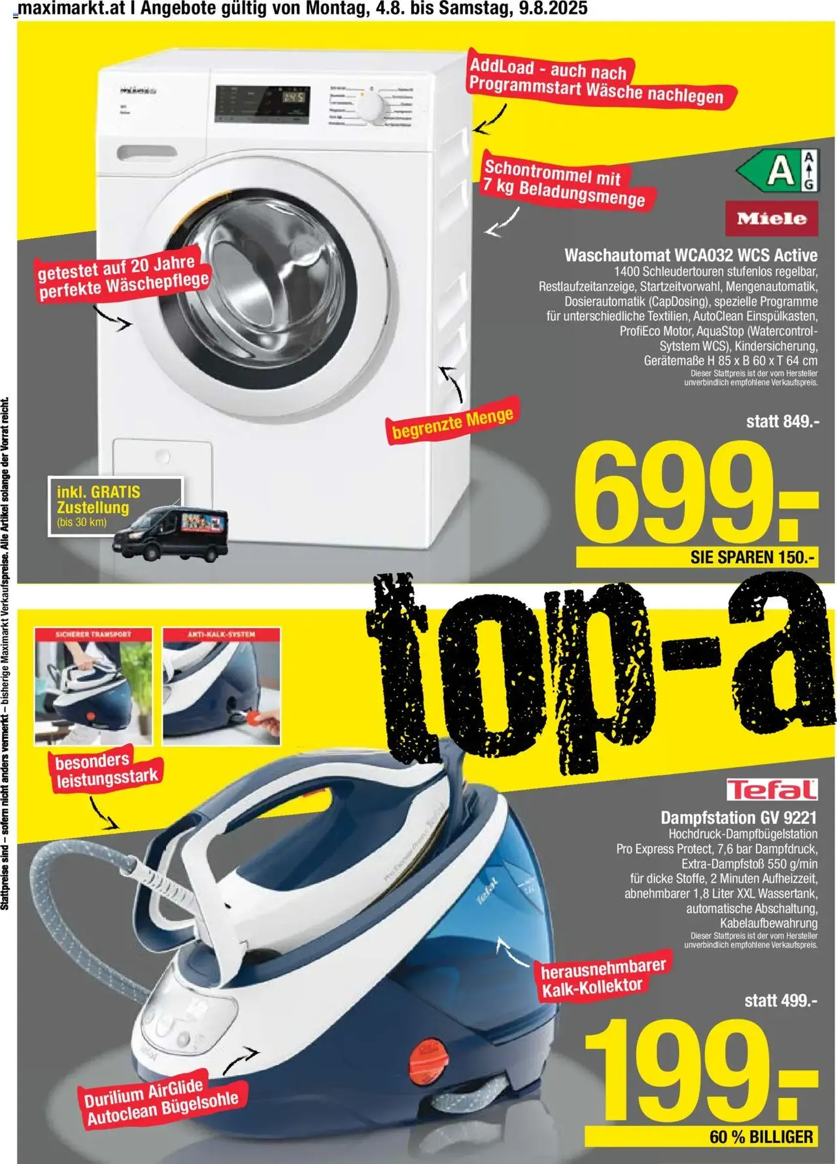 Maximarkt Flugblatt - Gültiger Prospekt ab 04.08.2025, Seite 18 von insgesamt 20 Maximarkt Flugblatt - Gültiger Prospekt ab 04.08.2025, Seite 18 von insgesamt 20