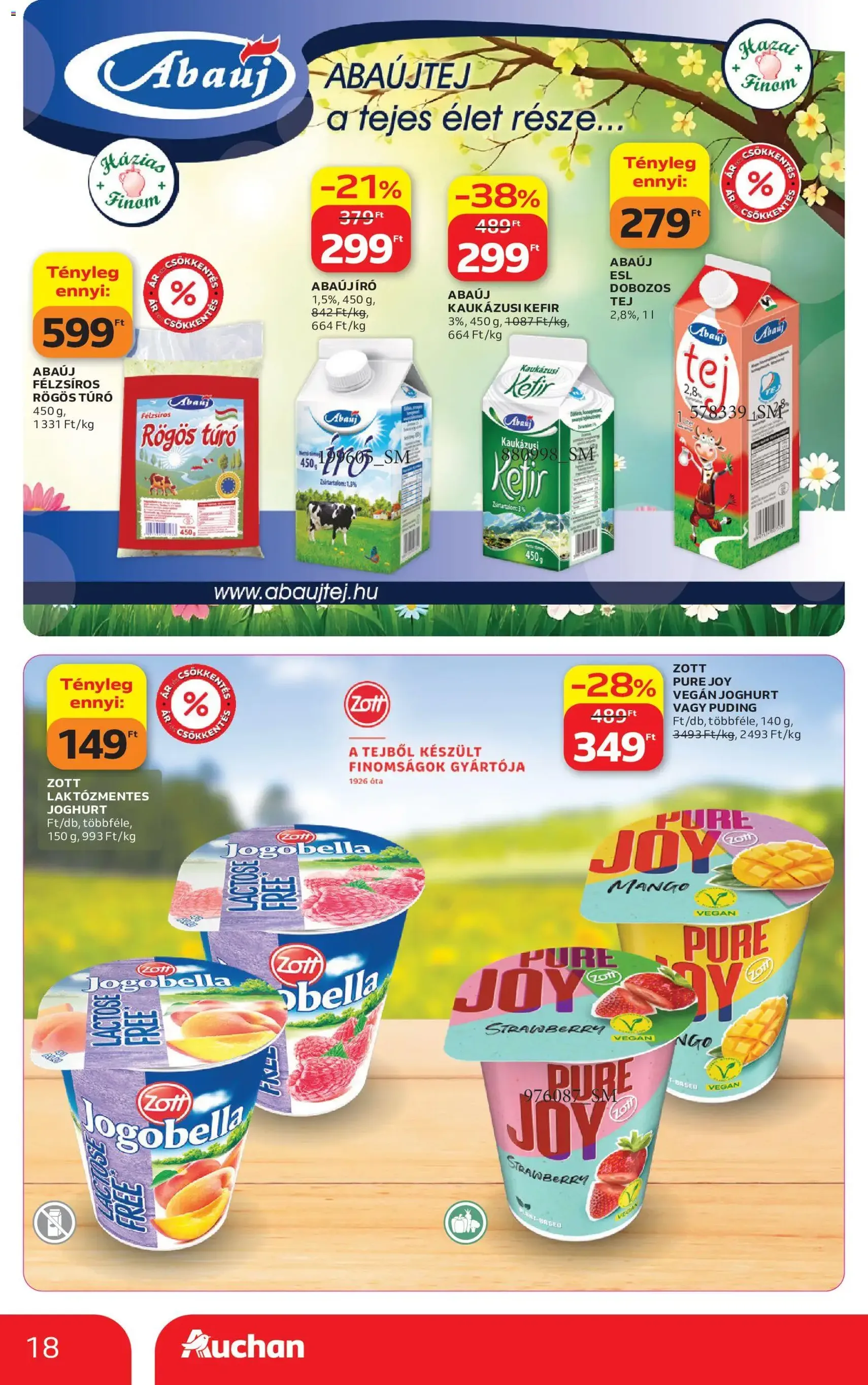 Auchan akciós újság - 2026.07.16. érvényes szórólap 18 oldal 56 oldalból
