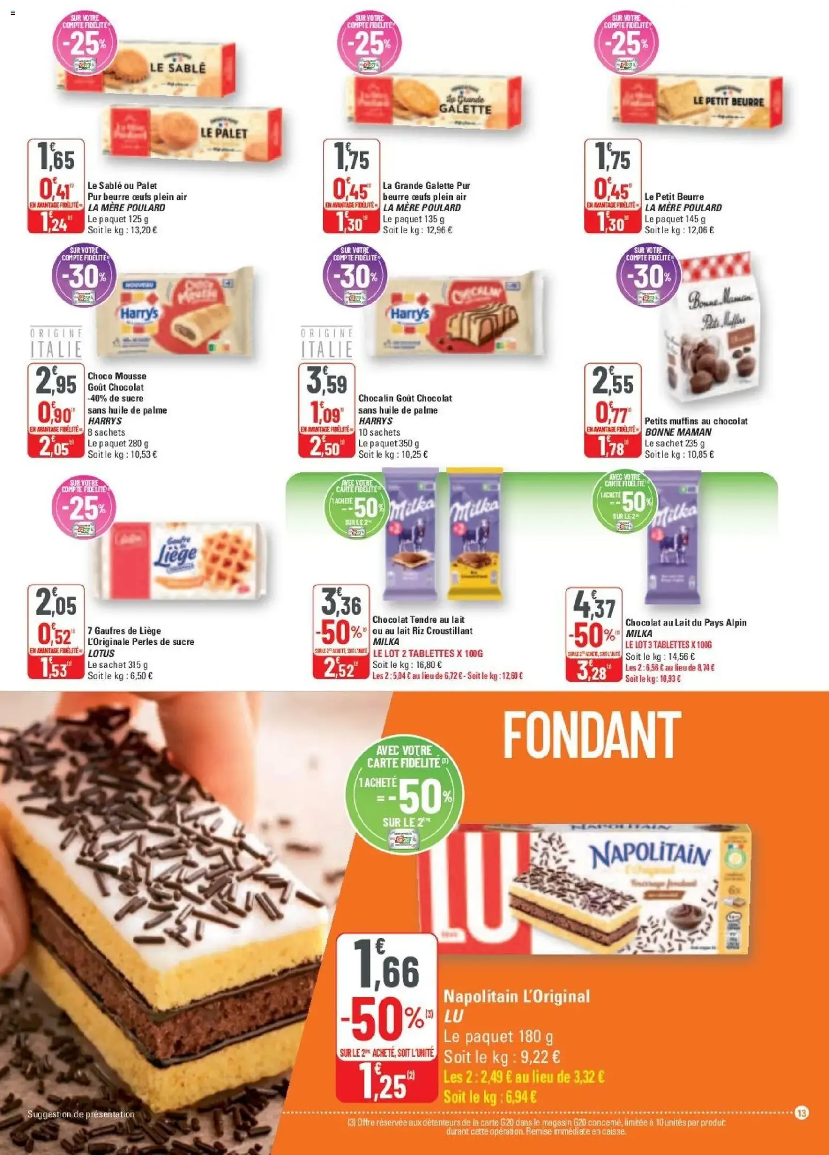 G20 Supermarchés catalogue - brochure valable à partir du 25/02/2026, page 13 sur 20