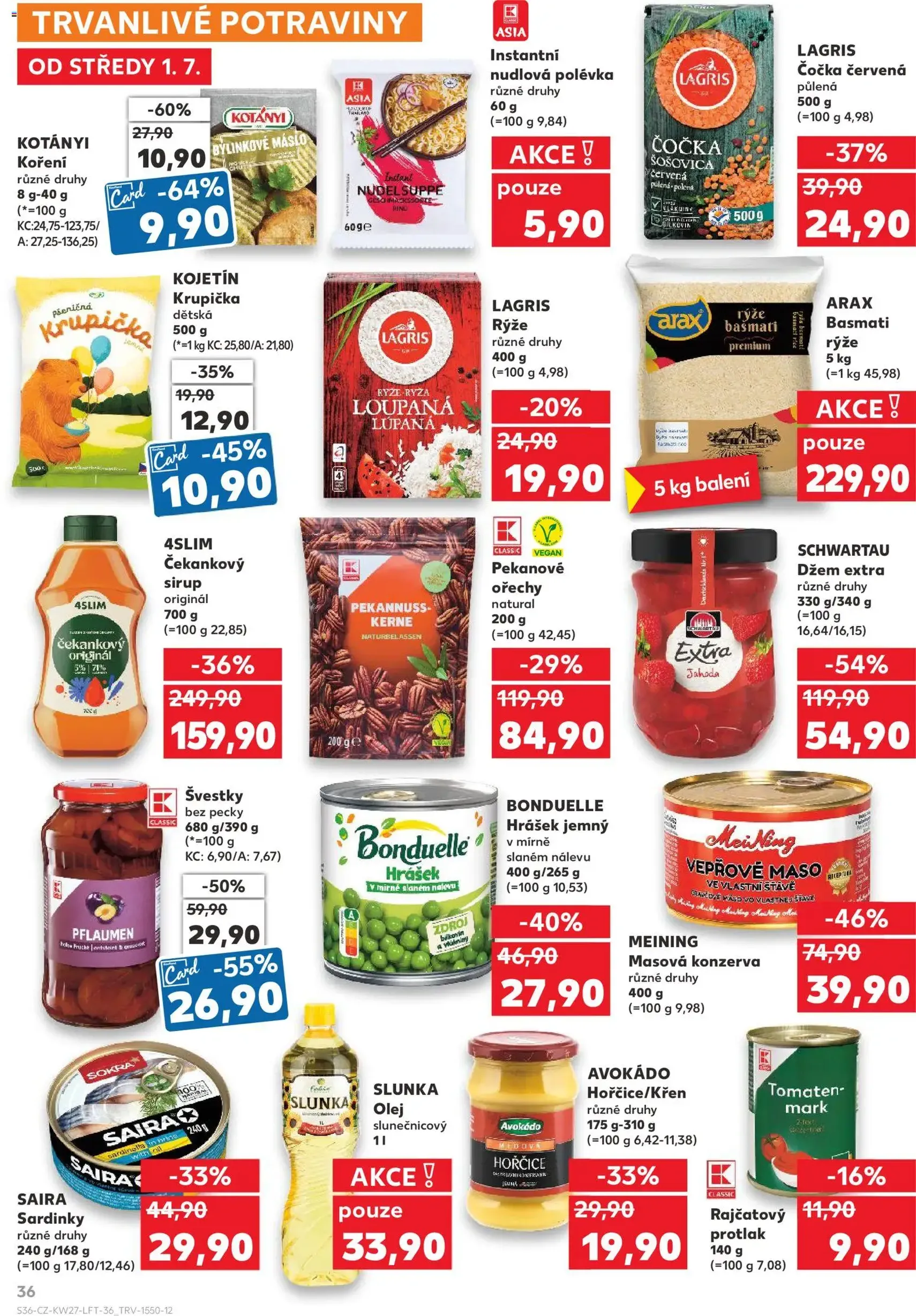 Kaufland leták - platný leták od 01.07.2026 strana 36 z 54