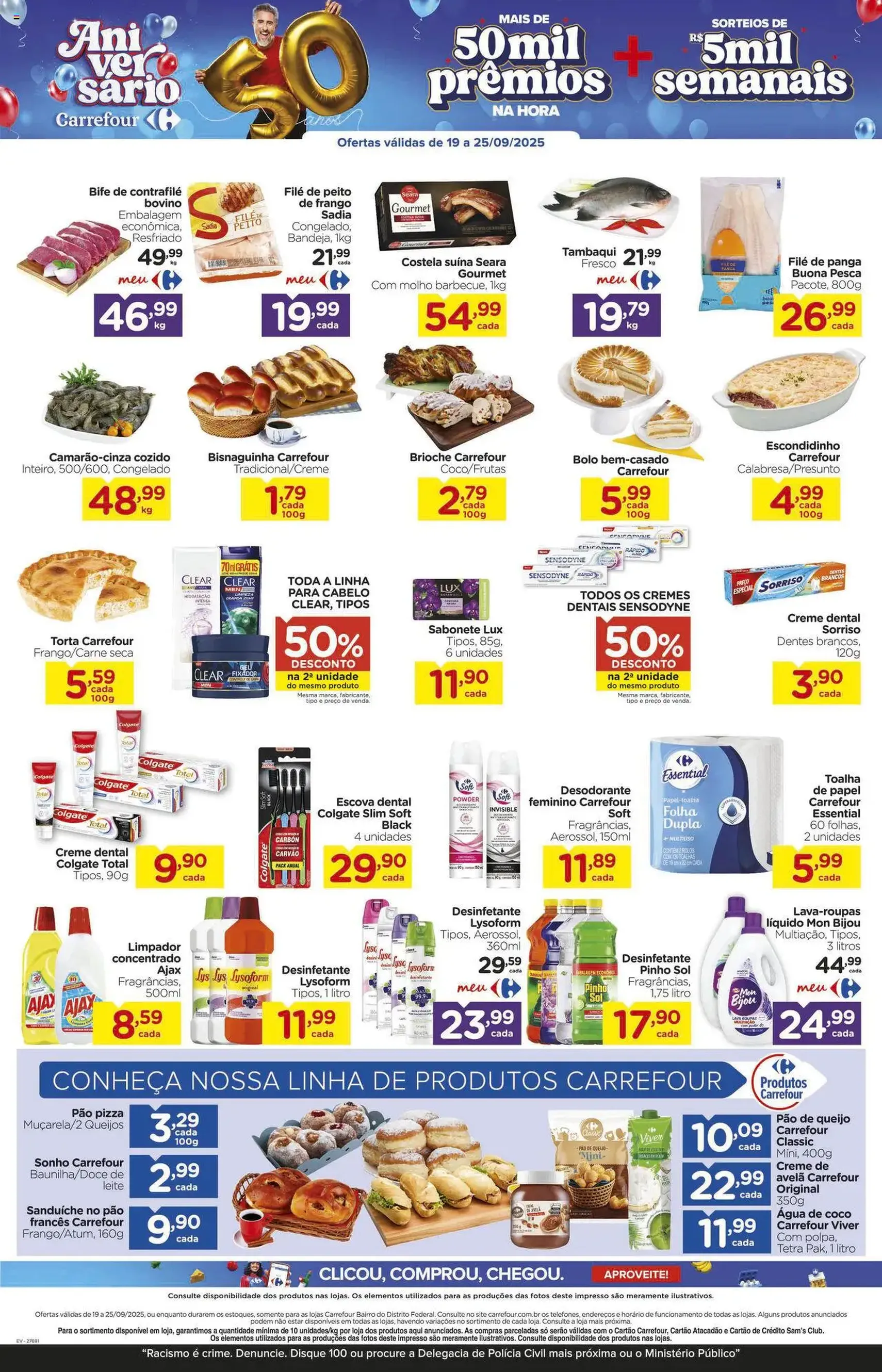 Carrefour Bairro - Ofertas da semana - folheto válido a partir de 19/09/2025 página 2 de 10 Carrefour Bairro - Ofertas da semana - folheto válido a partir de 19/09/2025 página 2 de 10
