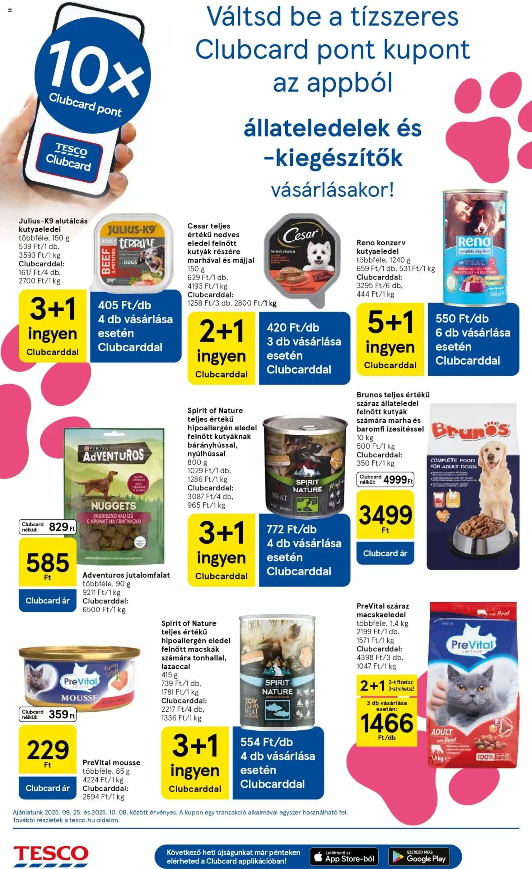 Tesco Hipermarket - Akciós újság - 2025.10.02. érvényes szórólap 14 oldal 32 oldalból Tesco Hipermarket - Akciós újság - 2025.10.02. érvényes szórólap 14 oldal 32 oldalból