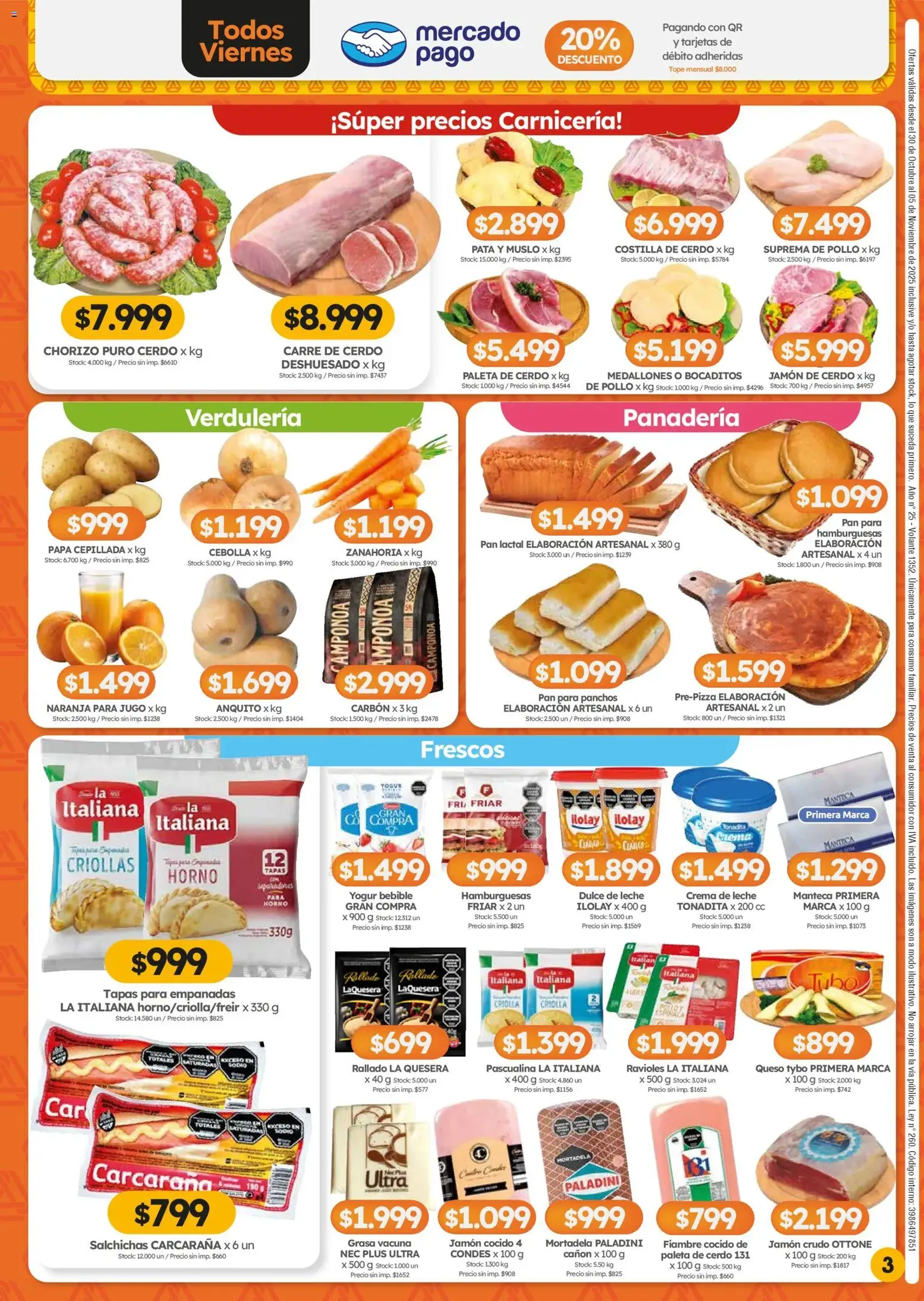 Cordiez ofertas - folleto válido desde 30/10/2025 página 3 de 8 Cordiez ofertas - folleto válido desde 30/10/2025 página 3 de 8