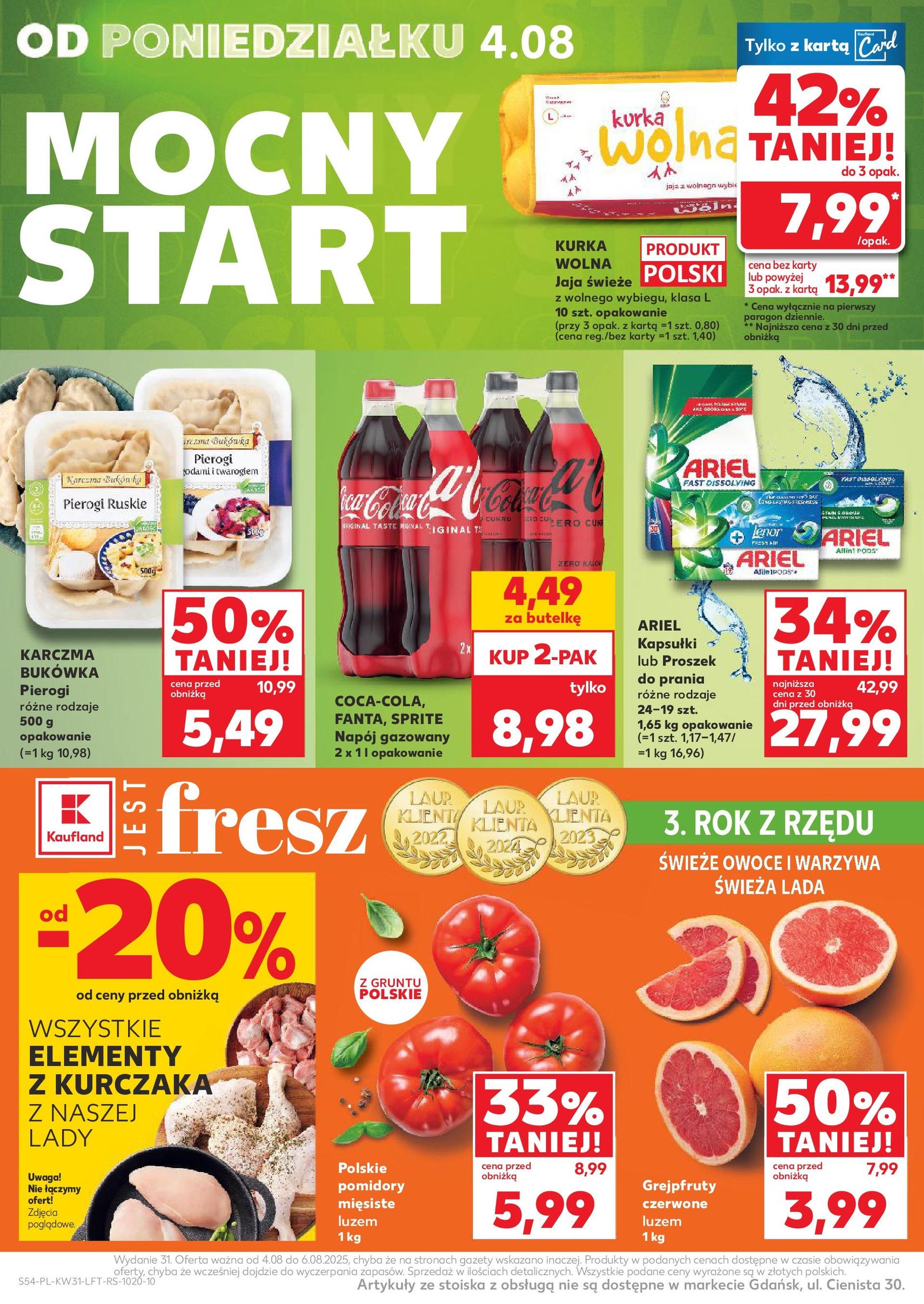 Kaufland gazetka - ważny gazetka od 31.07.2025 strona 54 z 54 Kaufland gazetka - ważny gazetka od 31.07.2025 strona 54 z 54