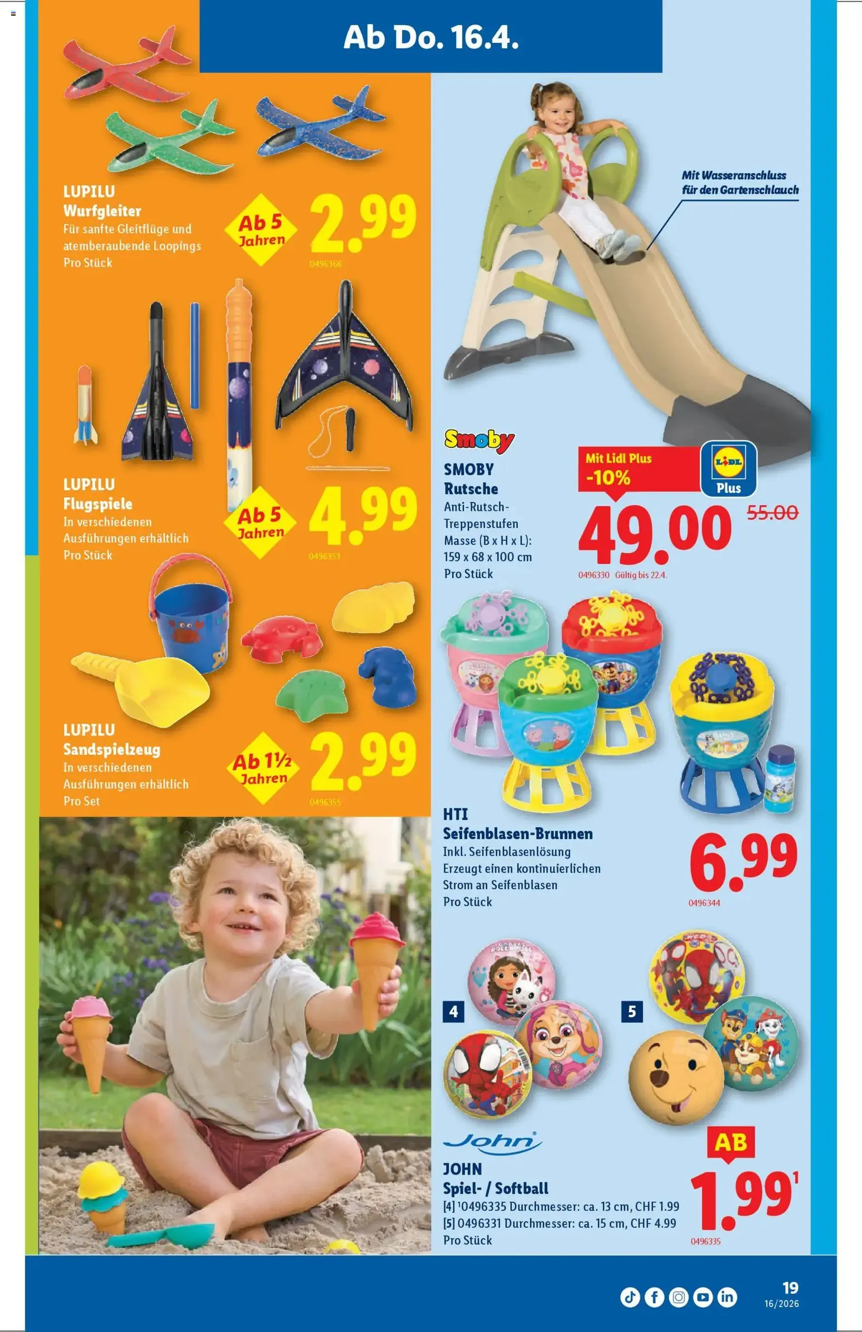 Lidl aktionen - Gültiger Prospekt ab 16.04.2026, Seite 19 von insgesamt 32