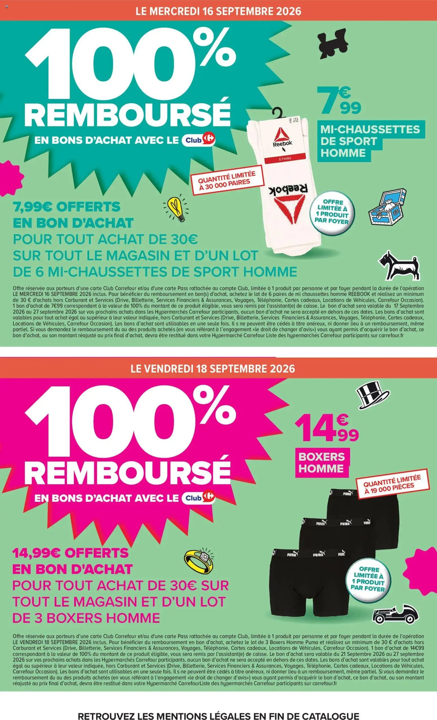 Carrefour Market catalogue - brochure valable à partir du 15/09/2026, page 6 sur 93