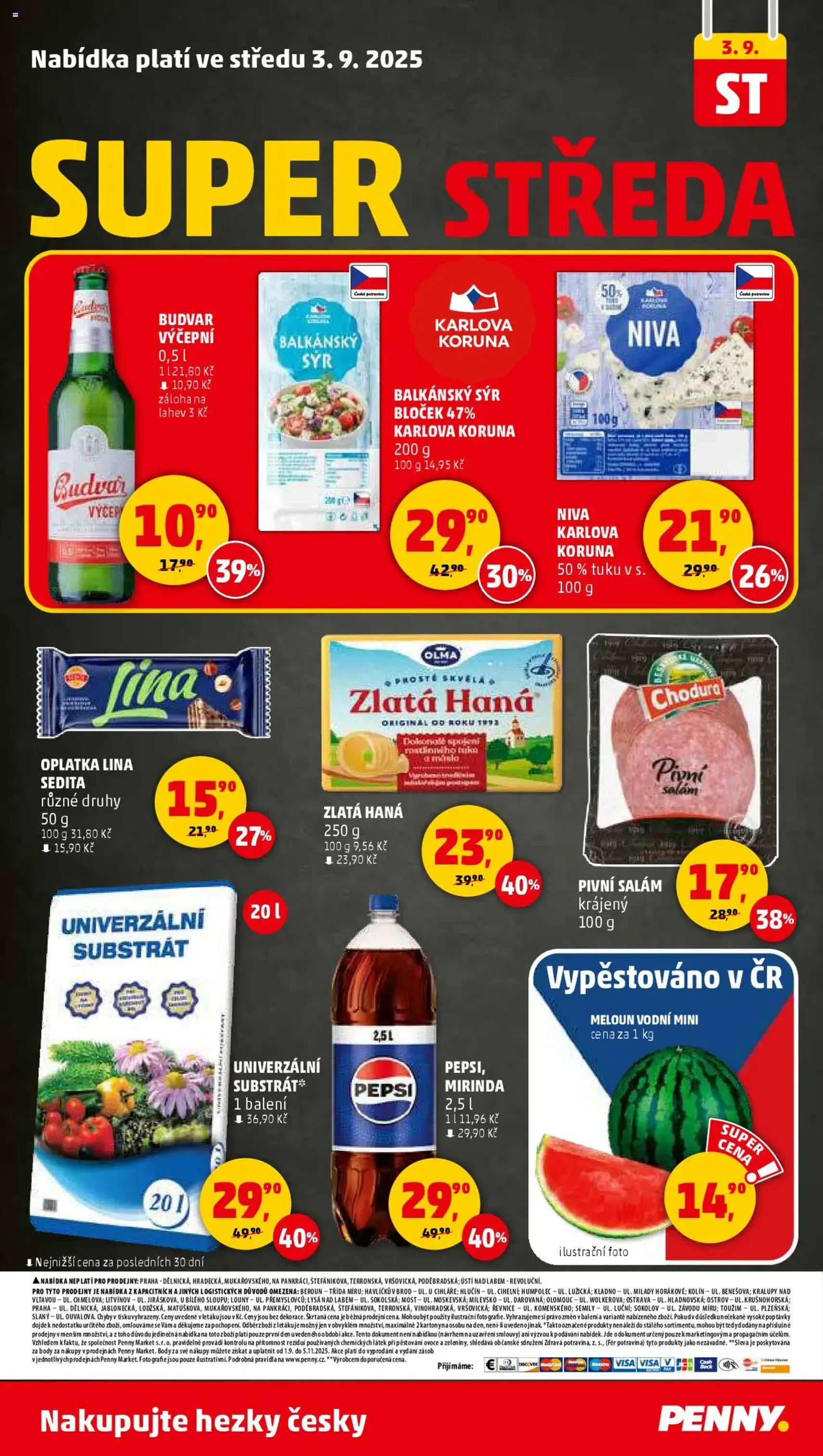 Penny Market leták - Čtvrtečník - platný leták od 28.08.2025 strana 32 z 36 Penny Market leták - Čtvrtečník - platný leták od 28.08.2025 strana 32 z 36