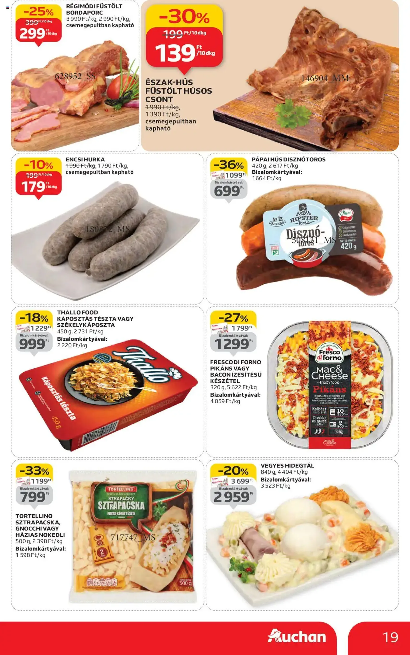 Auchan Akciós újság - 2025.10.16. érvényes szórólap 19 oldal 54 oldalból Auchan Akciós újság - 2025.10.16. érvényes szórólap 19 oldal 54 oldalból