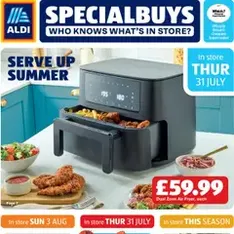 Aldi - Weekly offers UK Specialbuys - Flyer preview valid from 31/07/2025