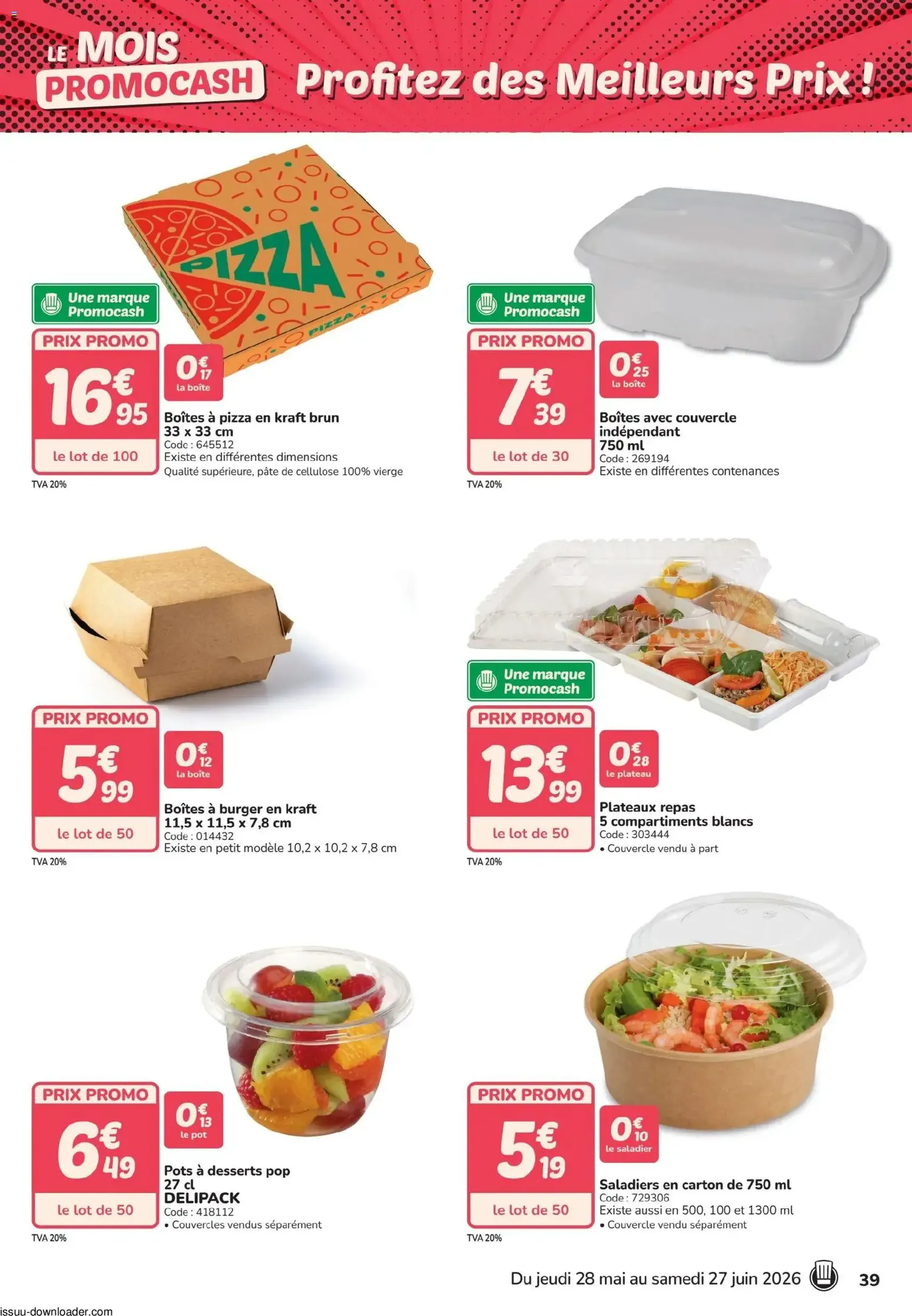 Promocash catalogue - brochure valable à partir du 28/05/2026, page 39 sur 44