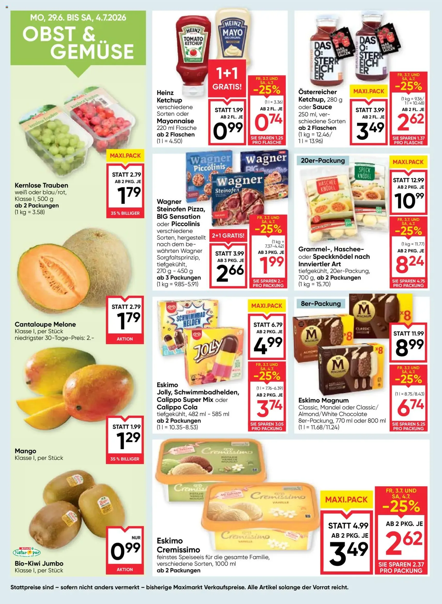 Maximarkt Flugblatt - Gültiger Prospekt ab 01.07.2026, Seite 10 von insgesamt 24