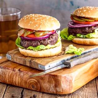 Recipe preview Burger
