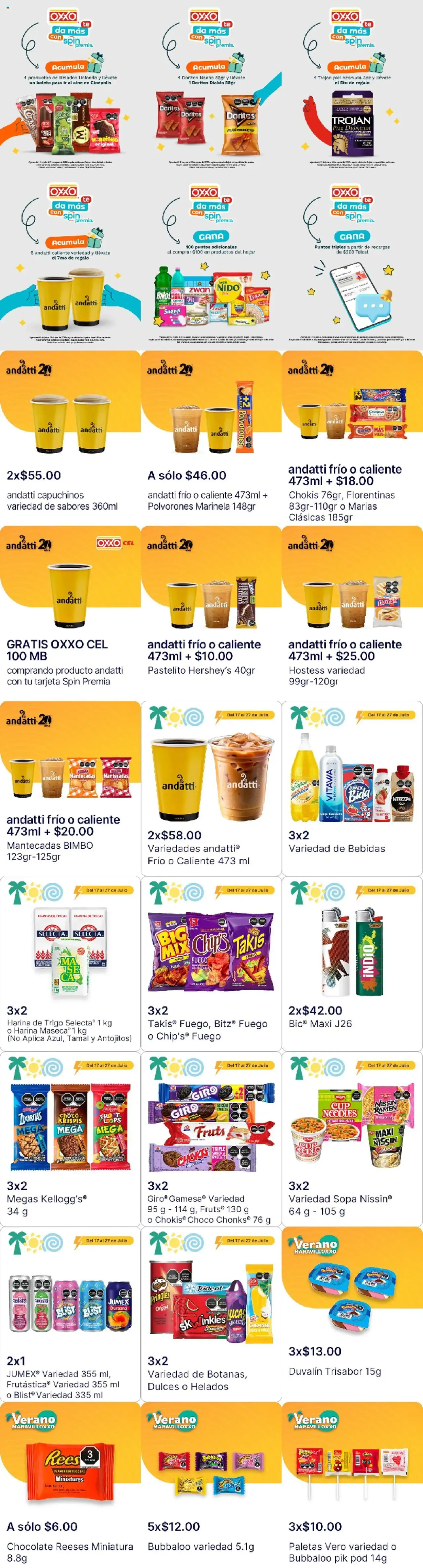 OXXO - Folleto - folleto válido desde 17/07/2025 página 1 de 8 OXXO - Folleto - folleto válido desde 17/07/2025 página 1 de 8