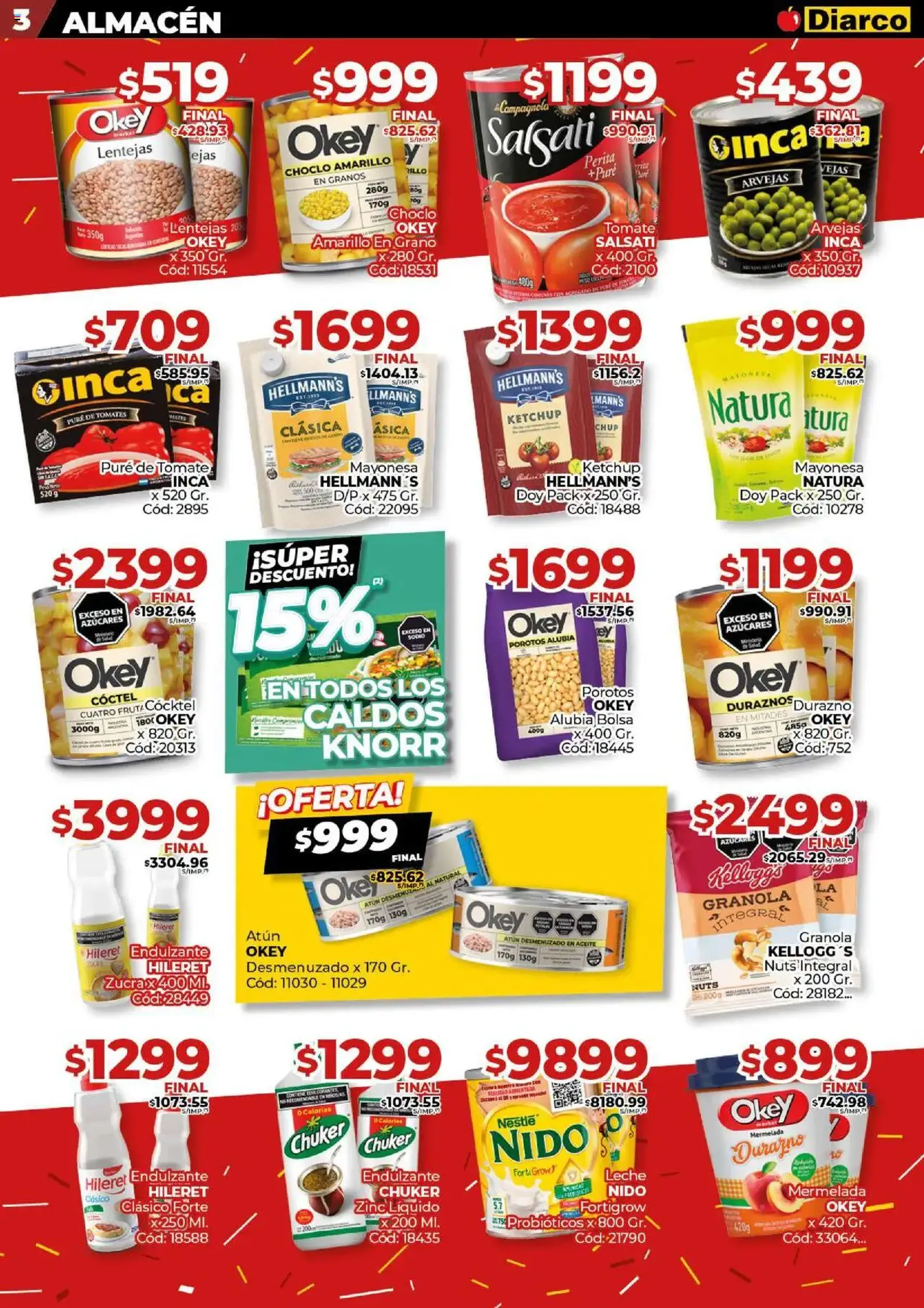 Diarco ofertas - folleto válido desde 25/08/2025 página 3 de 22
