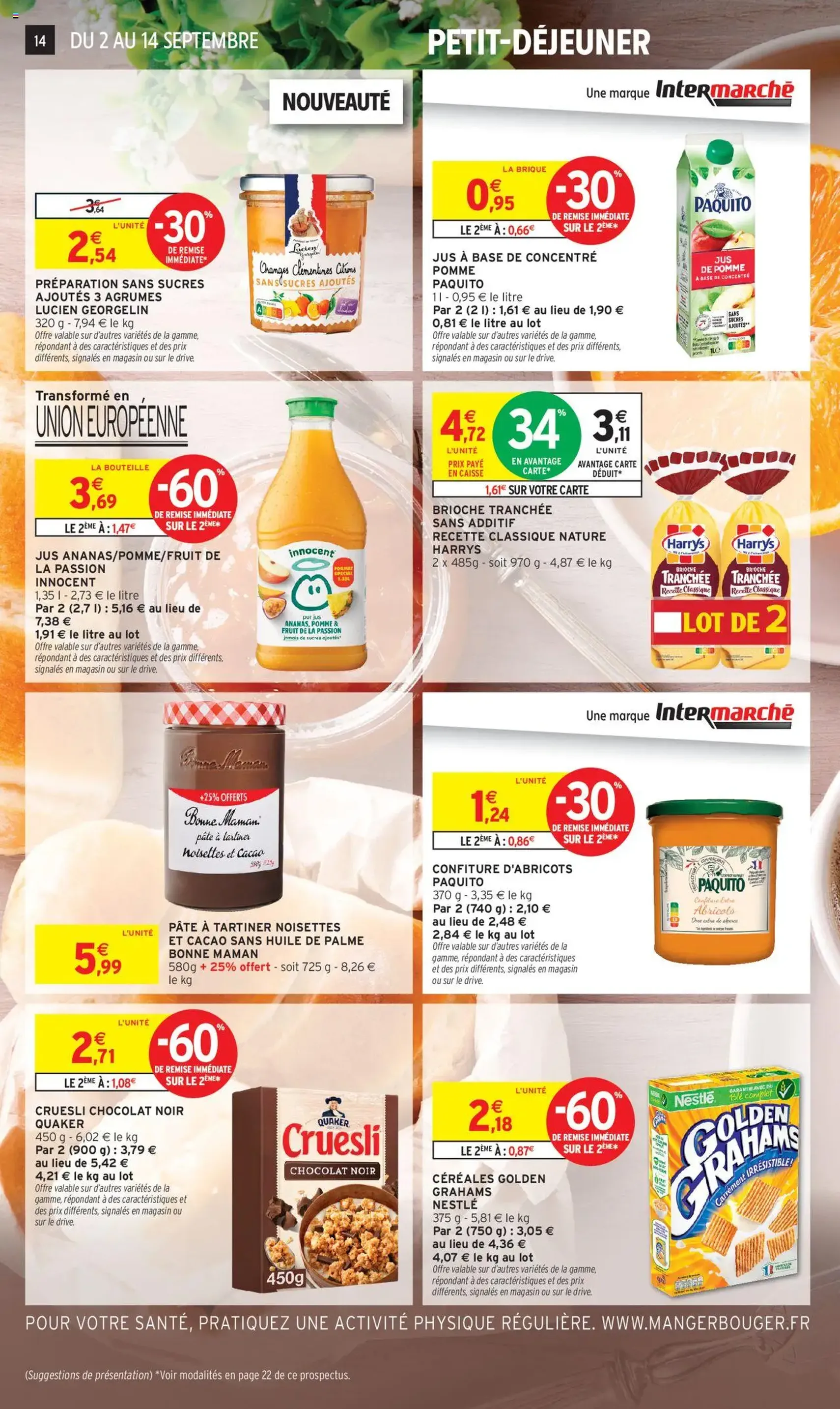Intermarché Catalogue Découvrez nos offres spéciales rentrée | Super - brochure valable à partir du 02/09/2025, page 14 sur 32 Intermarché Catalogue Découvrez nos offres spéciales rentrée | Super - brochure valable à partir du 02/09/2025, page 14 sur 32