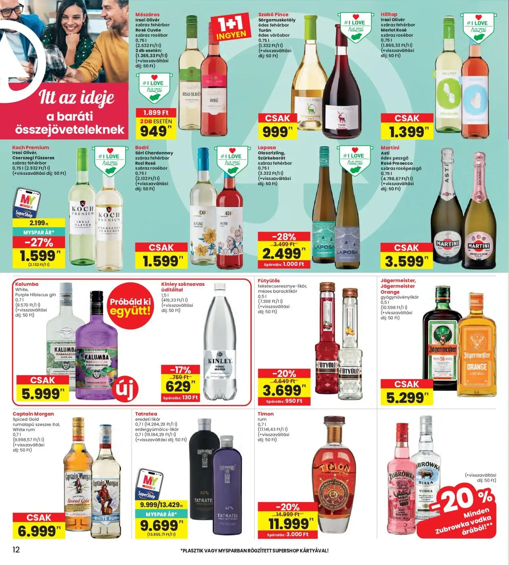 Interspar akciós újság - 2026.07.02. érvényes szórólap 12 oldal 20 oldalból