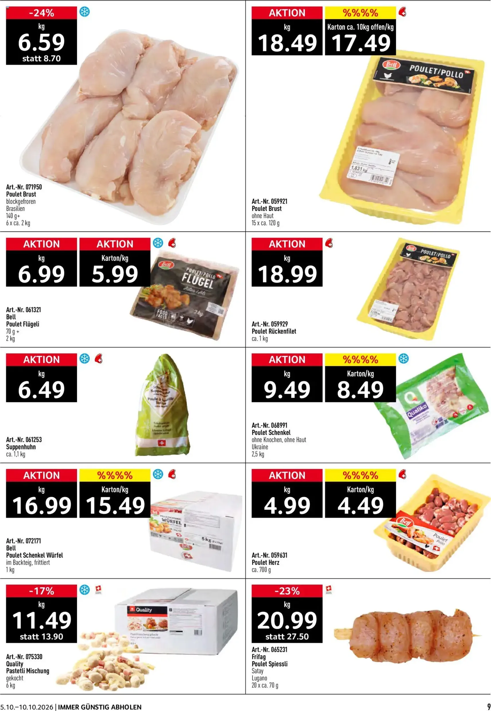 Prodega aktionen - Gültiger Prospekt ab 05.10.2026, Seite 9 von insgesamt 40