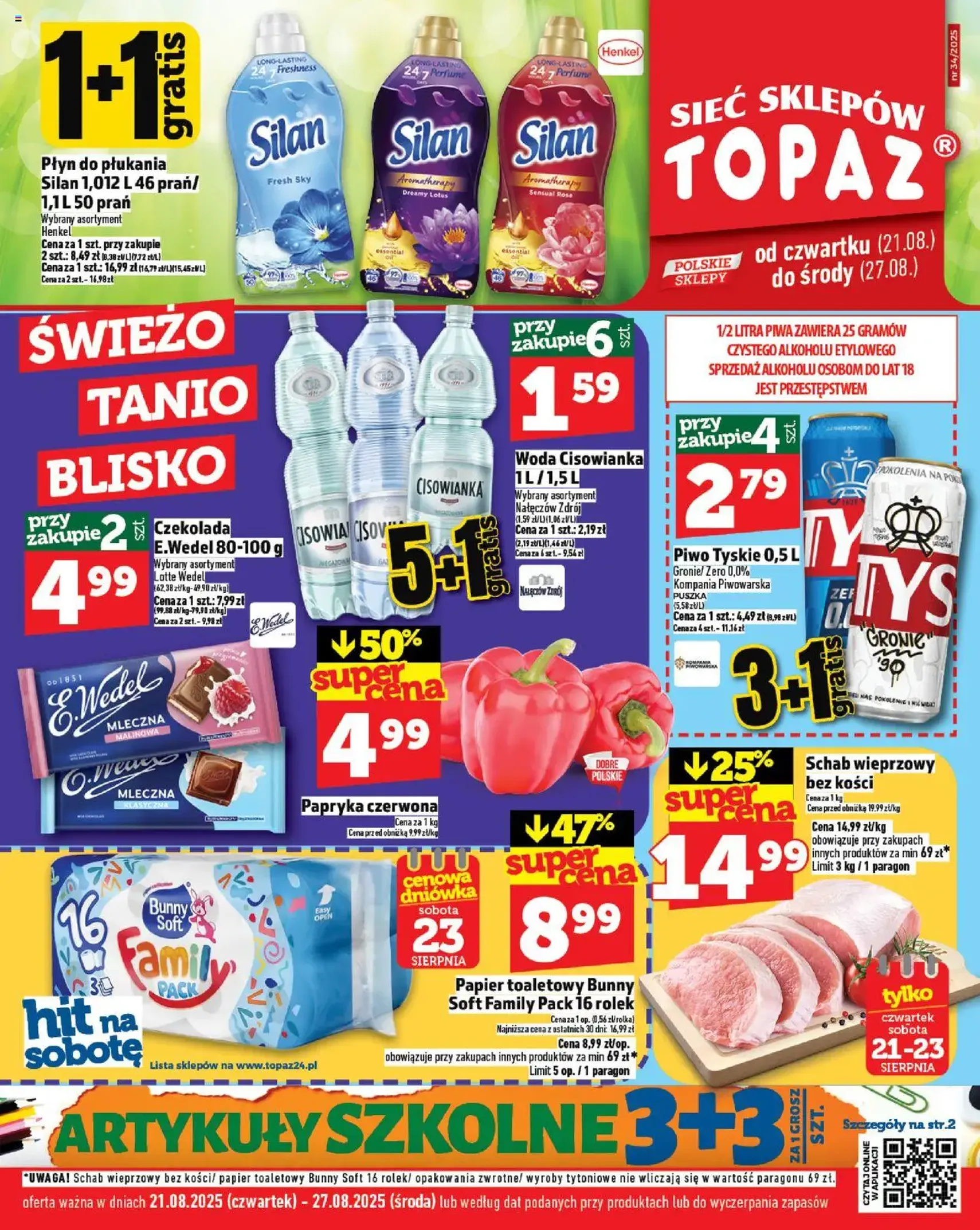Topaz Gazetka - ważny gazetka od 21.08.2025 strona 1 z 28 Topaz Gazetka - ważny gazetka od 21.08.2025 strona 1 z 28
