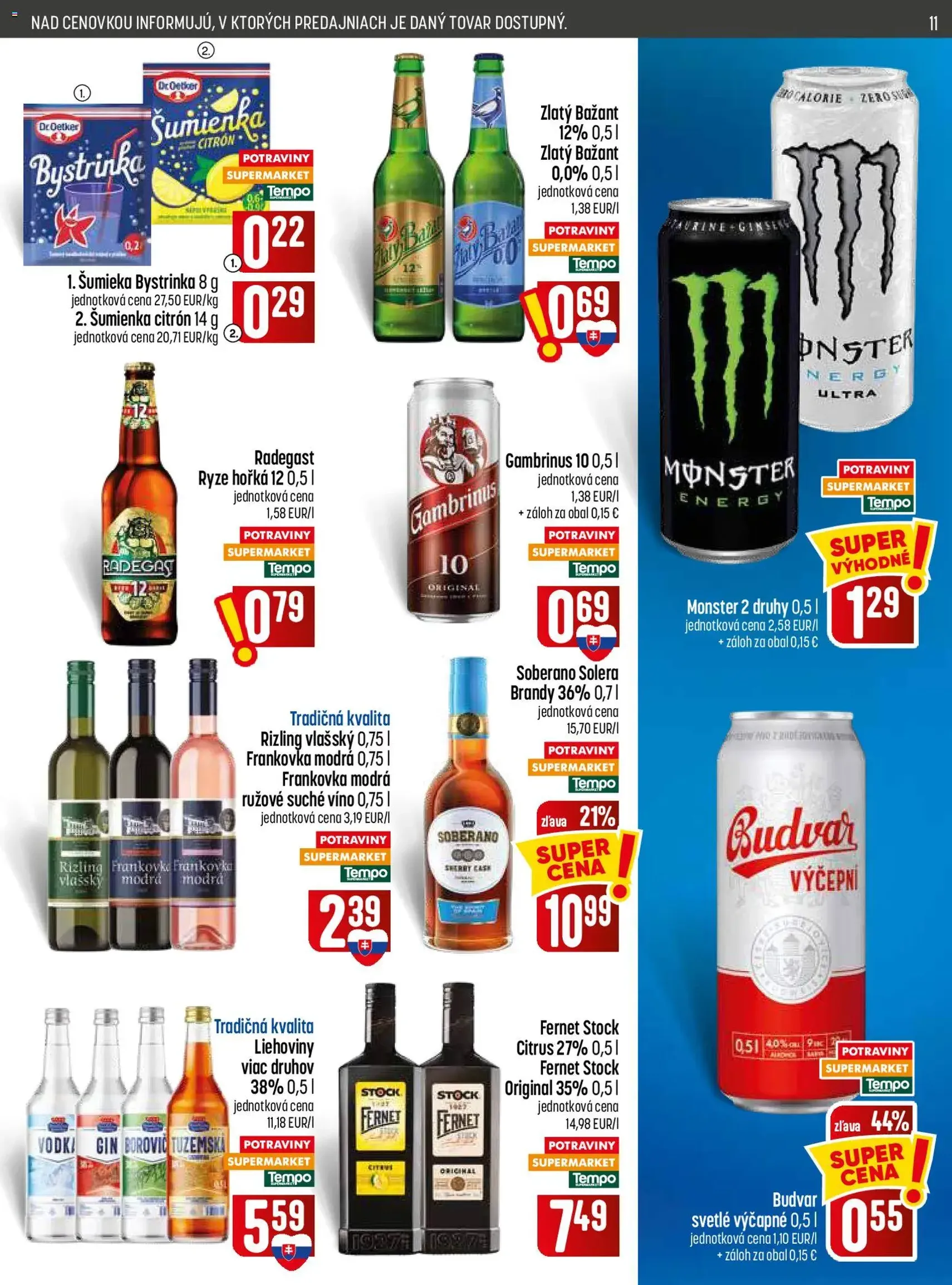 COOP Jednota leták - platný leták od 23.07.2026 strana 11 z 28