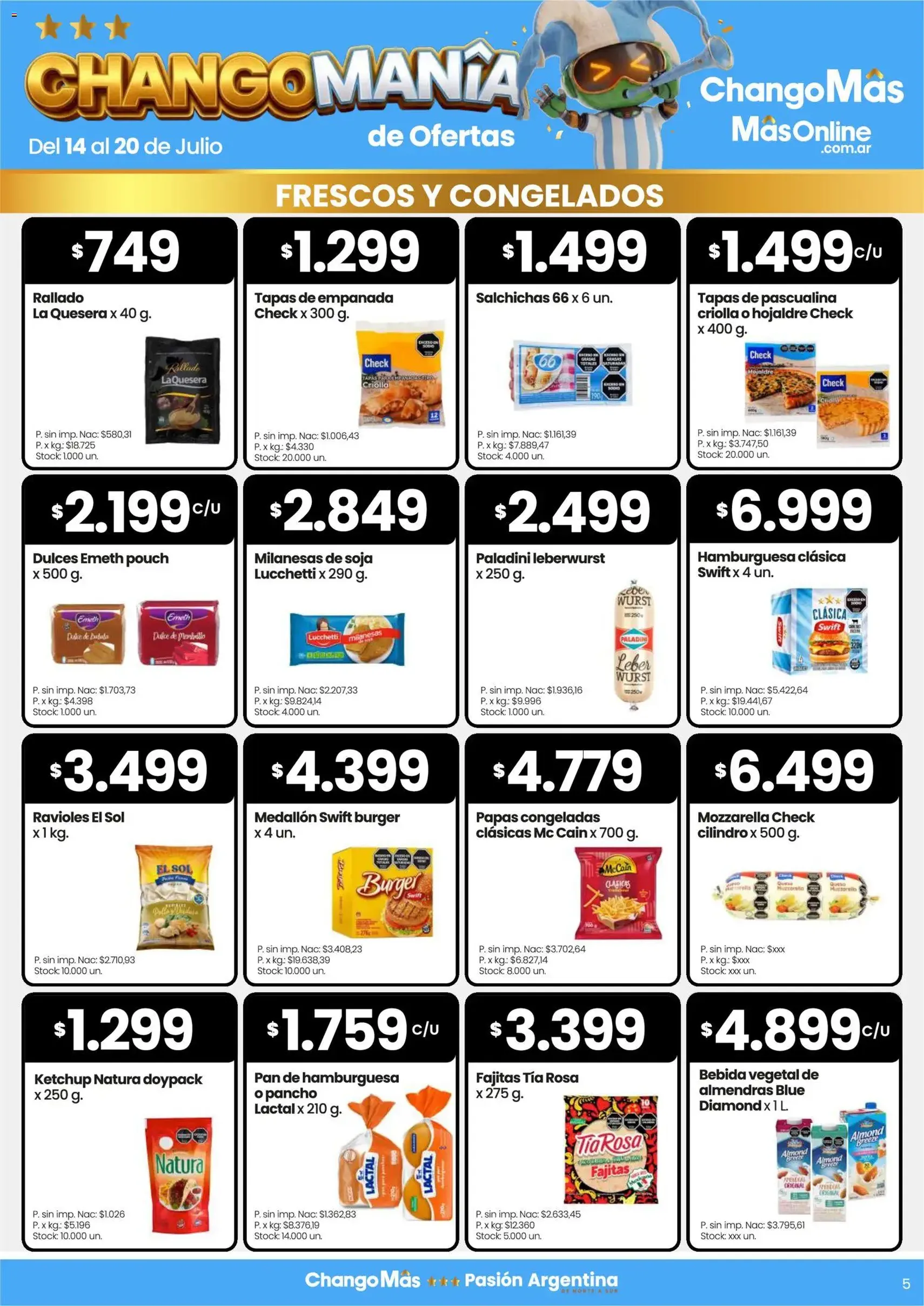 Changomas ofertas - folleto válido desde 14/07/2026 página 5 de 30