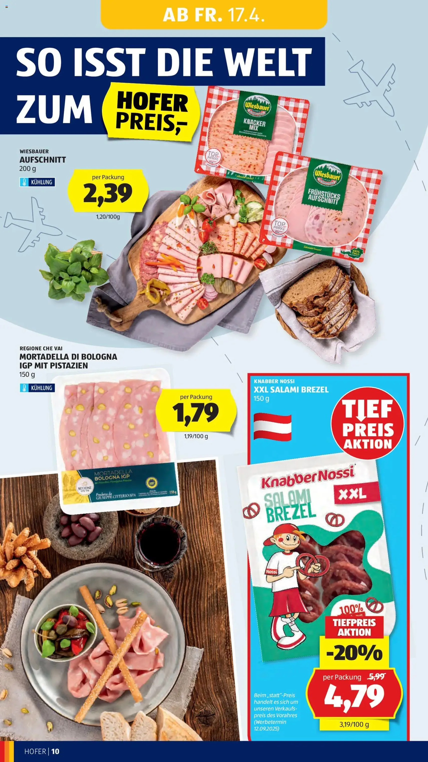 Hofer Flugblatt - Gültiger Prospekt ab 20.04.2026, Seite 12 von insgesamt 45
