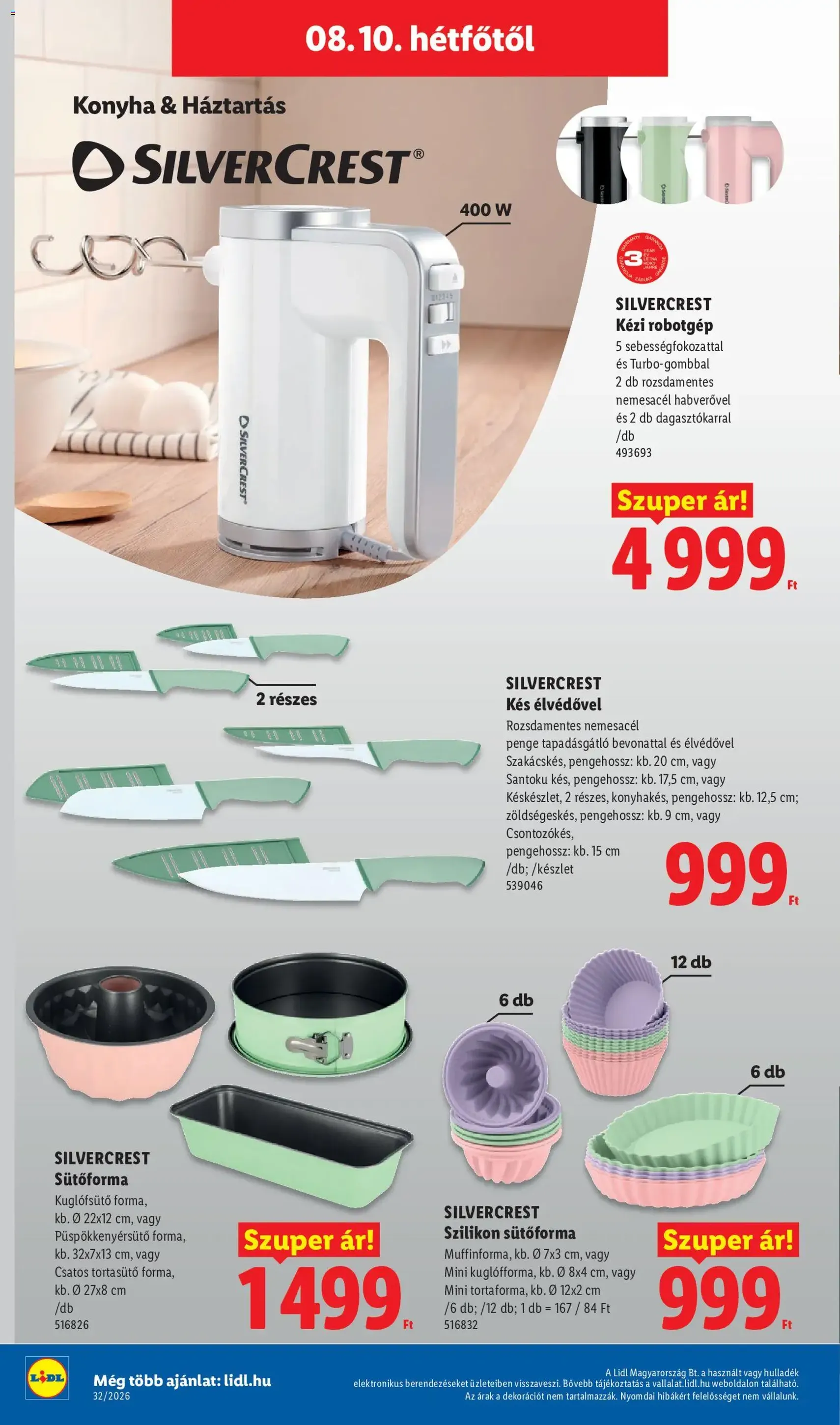 Lidl akciós újság - 2026.08.06. érvényes szórólap 60 oldal 80 oldalból