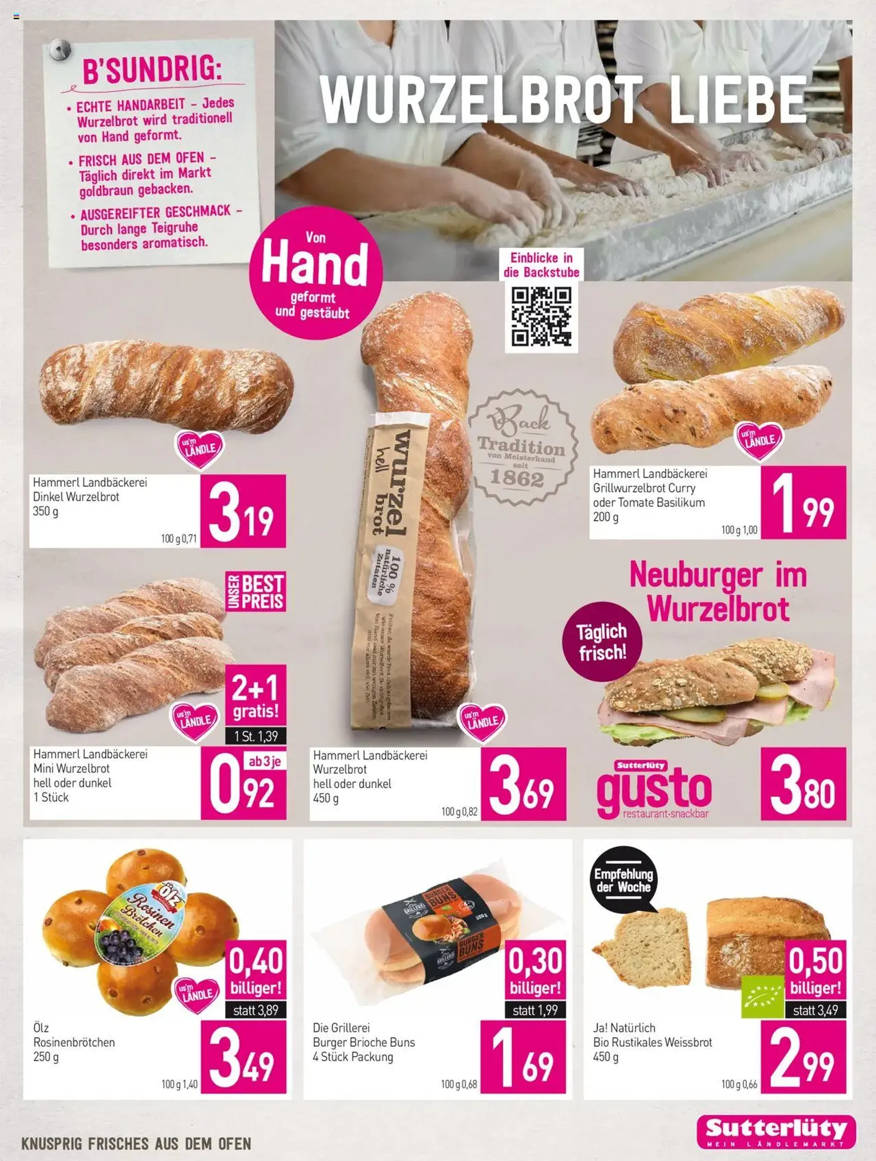 Sutterlüty Flugblatt - Gültiger Prospekt ab 07.08.2025, Seite 9 von insgesamt 20