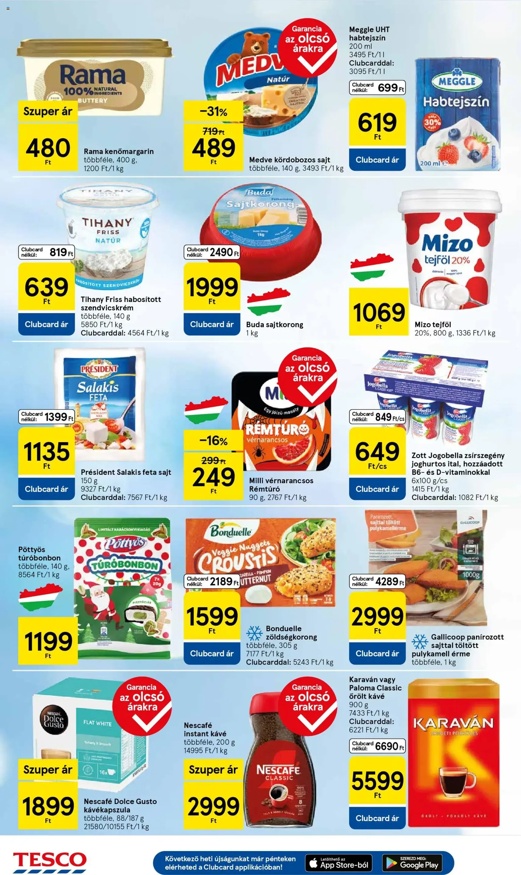 Tesco Hipermarket - Akciós újság - 2025.10.30. érvényes szórólap 4 oldal 32 oldalból Tesco Hipermarket - Akciós újság - 2025.10.30. érvényes szórólap 4 oldal 32 oldalból