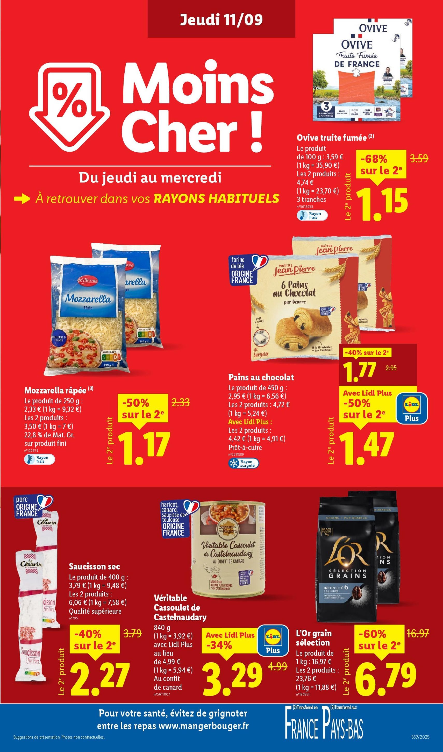 LIDL catalogue semaine 37 - brochure valable à partir du 11/09/2025, page 13 sur 76 LIDL catalogue semaine 37 - brochure valable à partir du 11/09/2025, page 13 sur 76