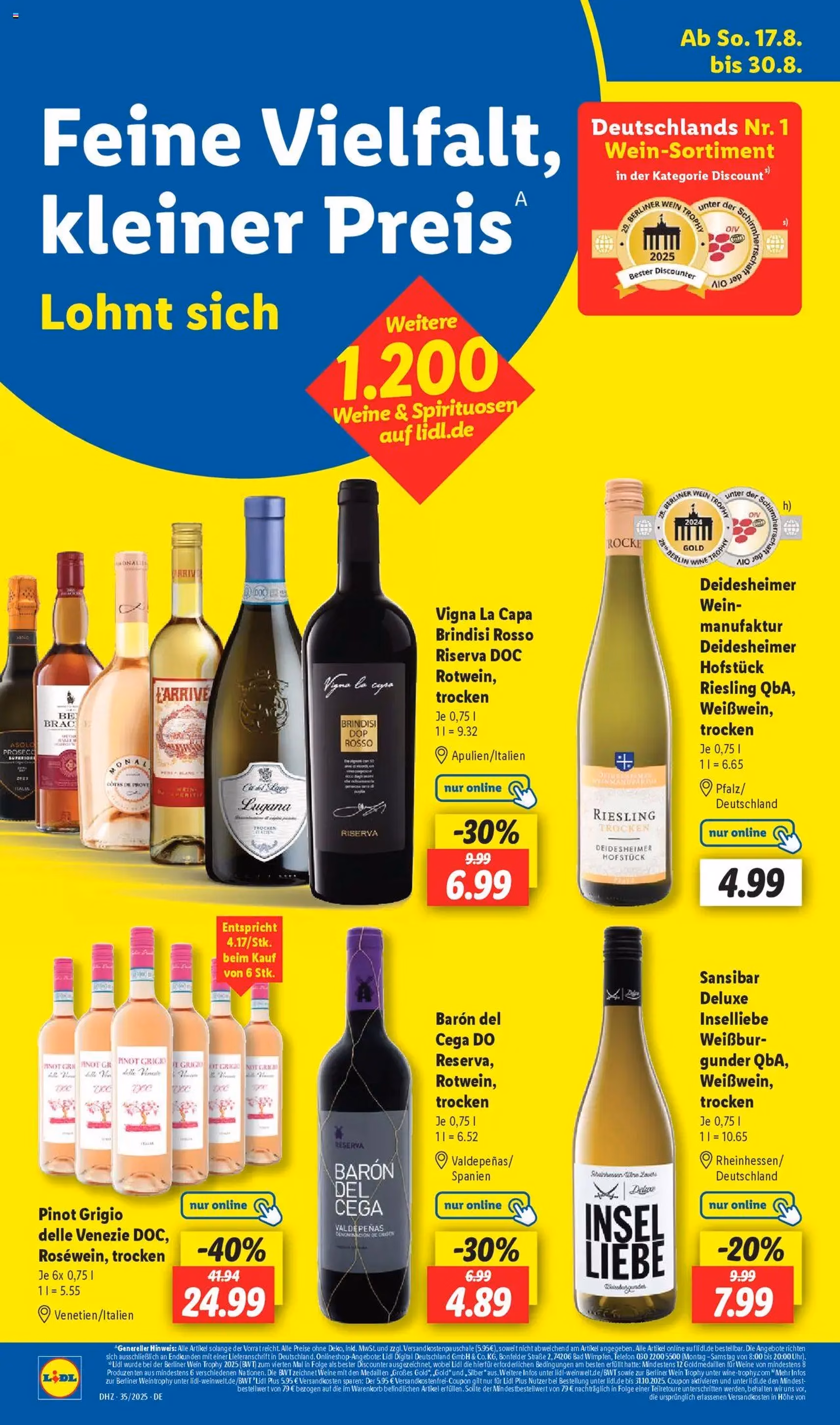 Lidl Prospekt - Gültiger Prospekt ab 25.08.2025, Seite 58 von insgesamt 68 Lidl Prospekt - Gültiger Prospekt ab 25.08.2025, Seite 58 von insgesamt 68