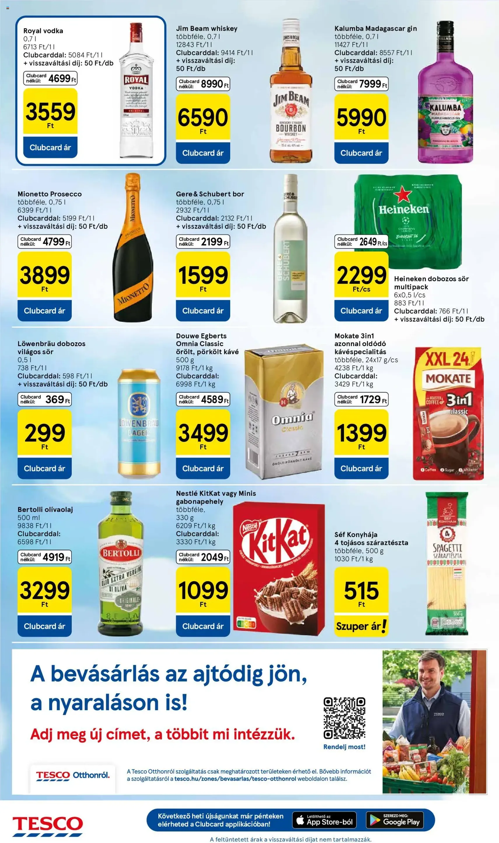 Tesco aktuális akciós újság - 2026.07.09. érvényes szórólap 6 oldal 32 oldalból