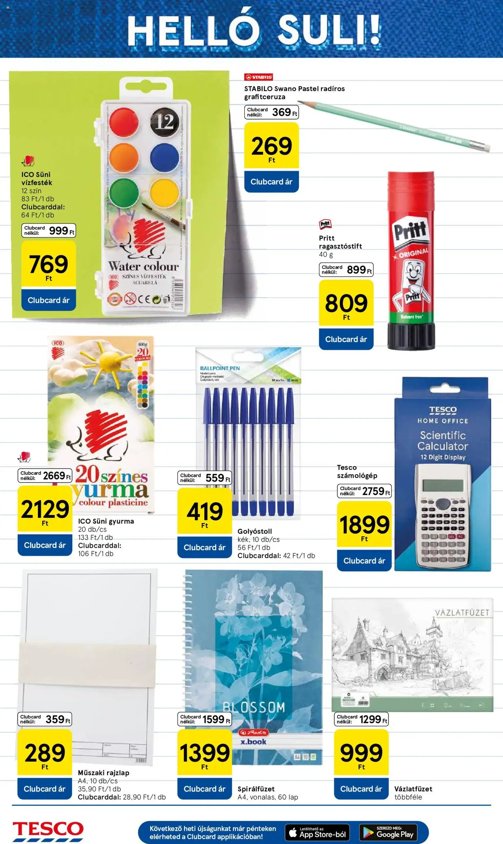 Tesco aktuális akciós újság - 2026.08.06. érvényes szórólap 30 oldal 32 oldalból