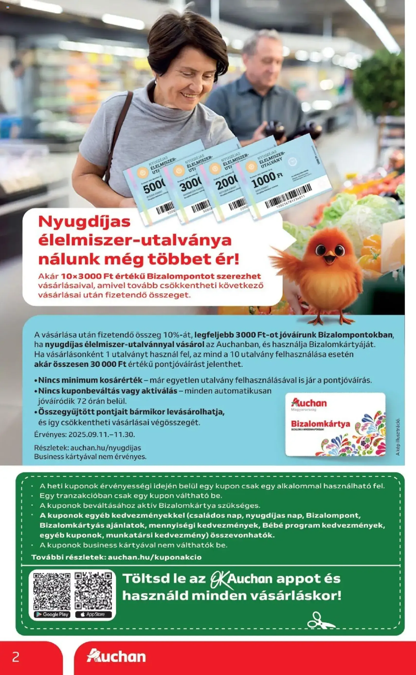 Auchan Akciós újság - 2025.09.25. érvényes szórólap 2 oldal 48 oldalból
