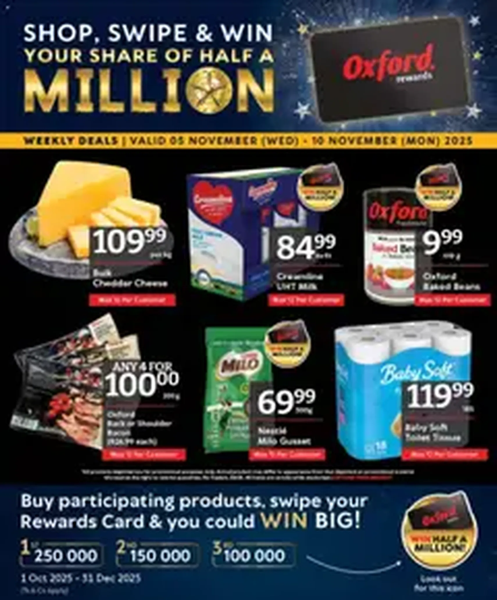 Oxford Freshmarket Specials - valid flyer from 05/11/2025, page 1 of 1