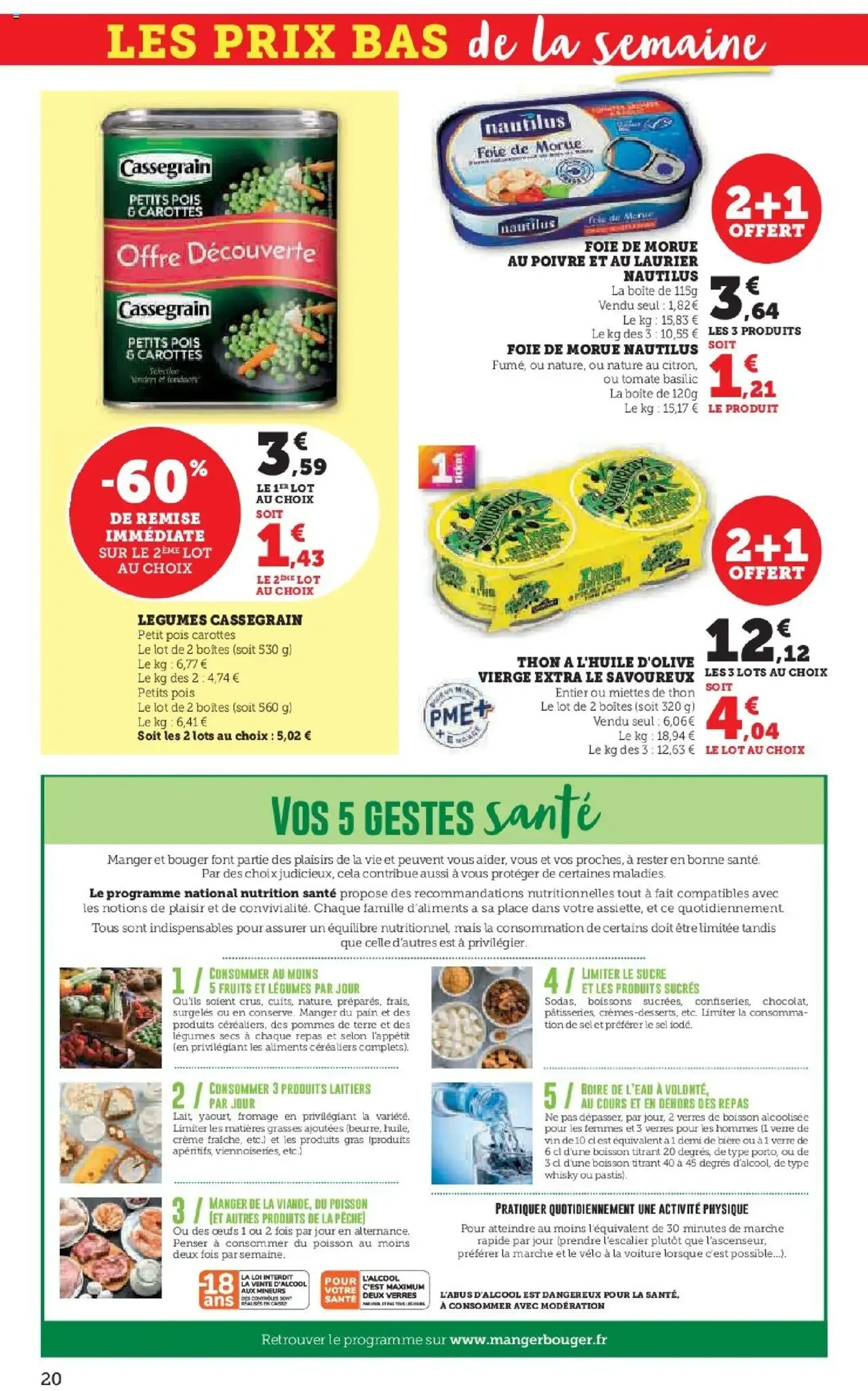 U Express catalogue 50 ans Magasins U - brochure valable à partir du 16/09/2025, page 20 sur 32