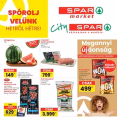 Spar Market Akciós újság - szórólap előnézete érvényes 2025.08.07. -tól
