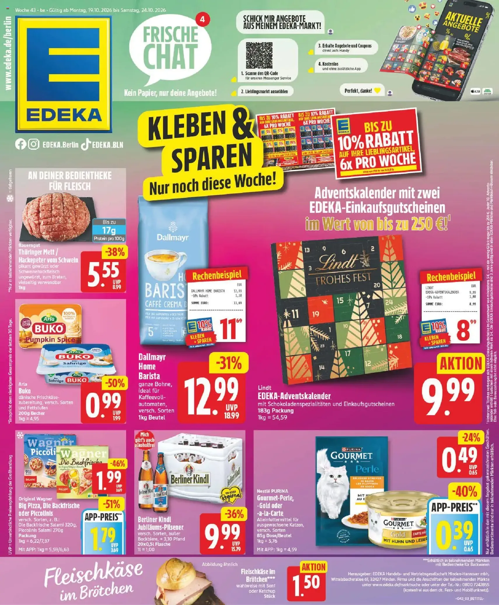 Edeka Prospekt - Gültiger Prospekt ab 19.10.2026, Seite 3 von insgesamt 30