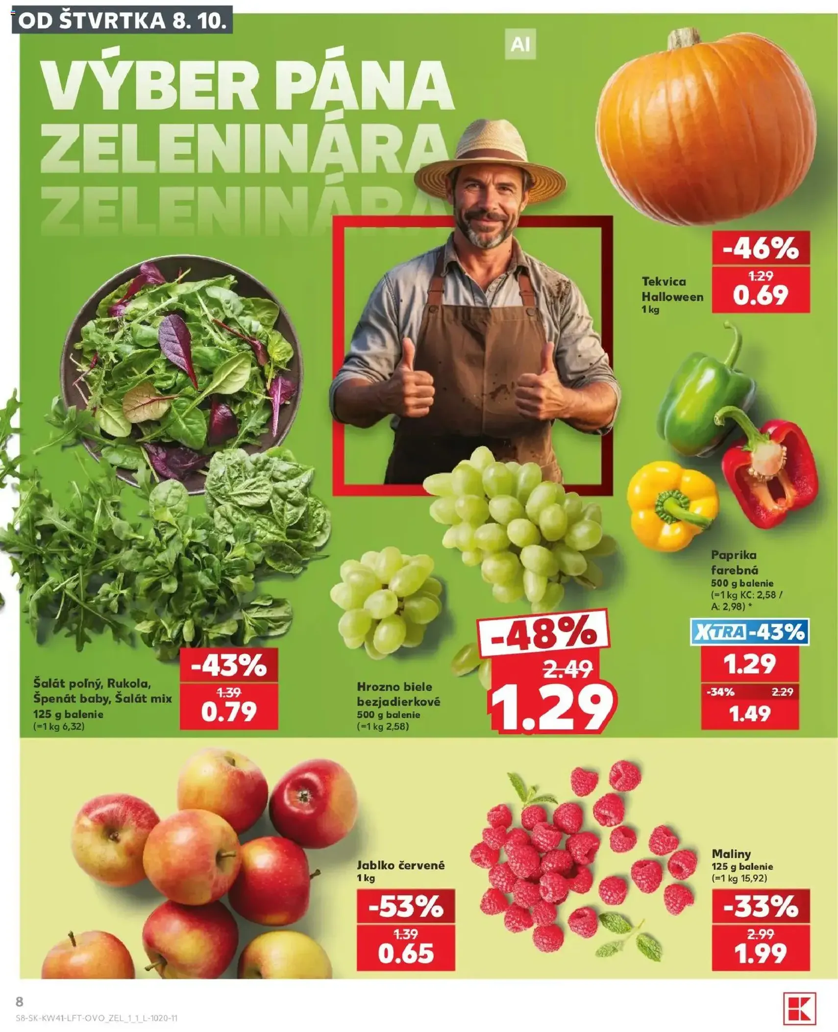 Kaufland leták - platný leták od 08.10.2026 strana 8 z 86