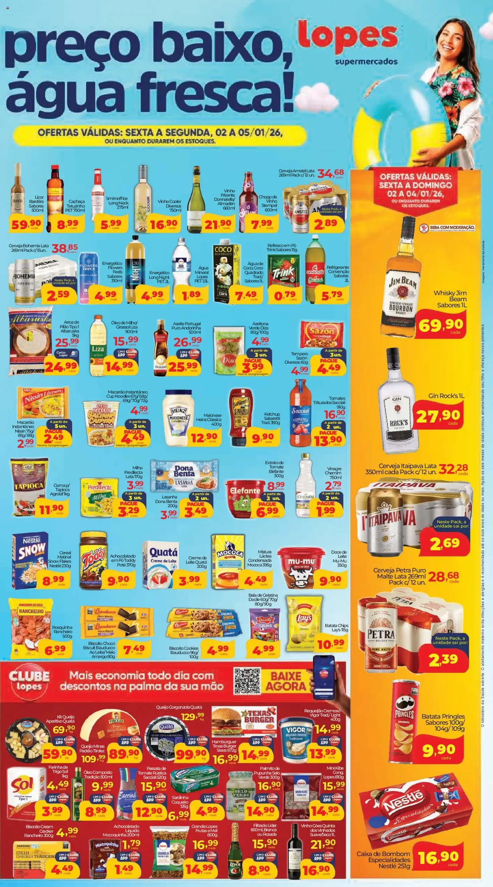 Lopes Supermercados - Ofertas da semana - folheto válido a partir de 02/01/2026 página 3 de 4