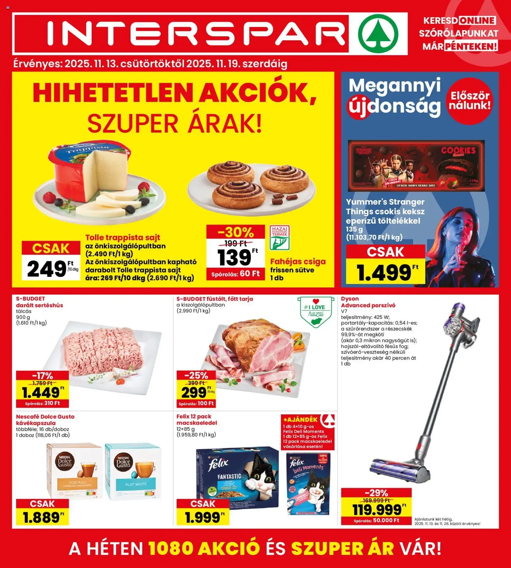 Interspar Black Friday - 2025.11.13. érvényes szórólap 1 oldal 20 oldalból