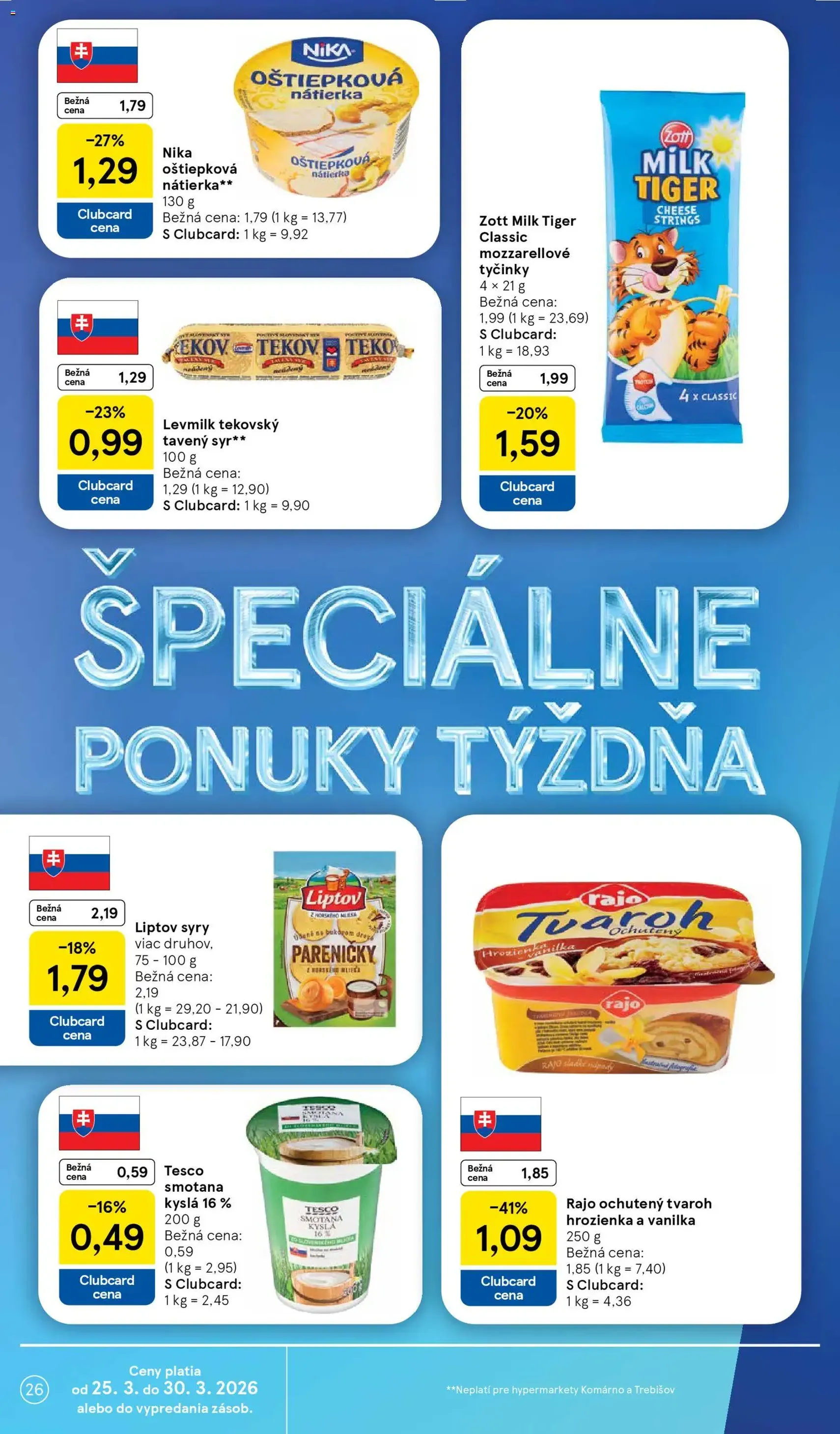 Tesco Hypermarket - leták - platný leták od 25.03.2026 strana 26 z 43
